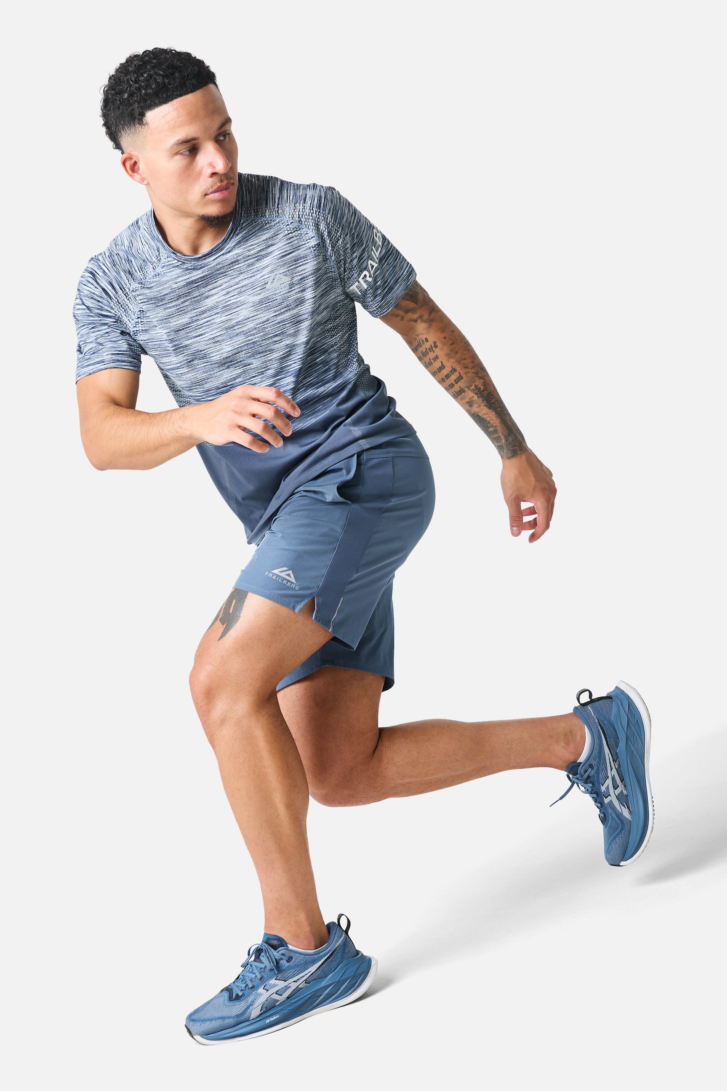 Arc Seamless Essentials 2.0 Twinset - Breeze/Storm Blue