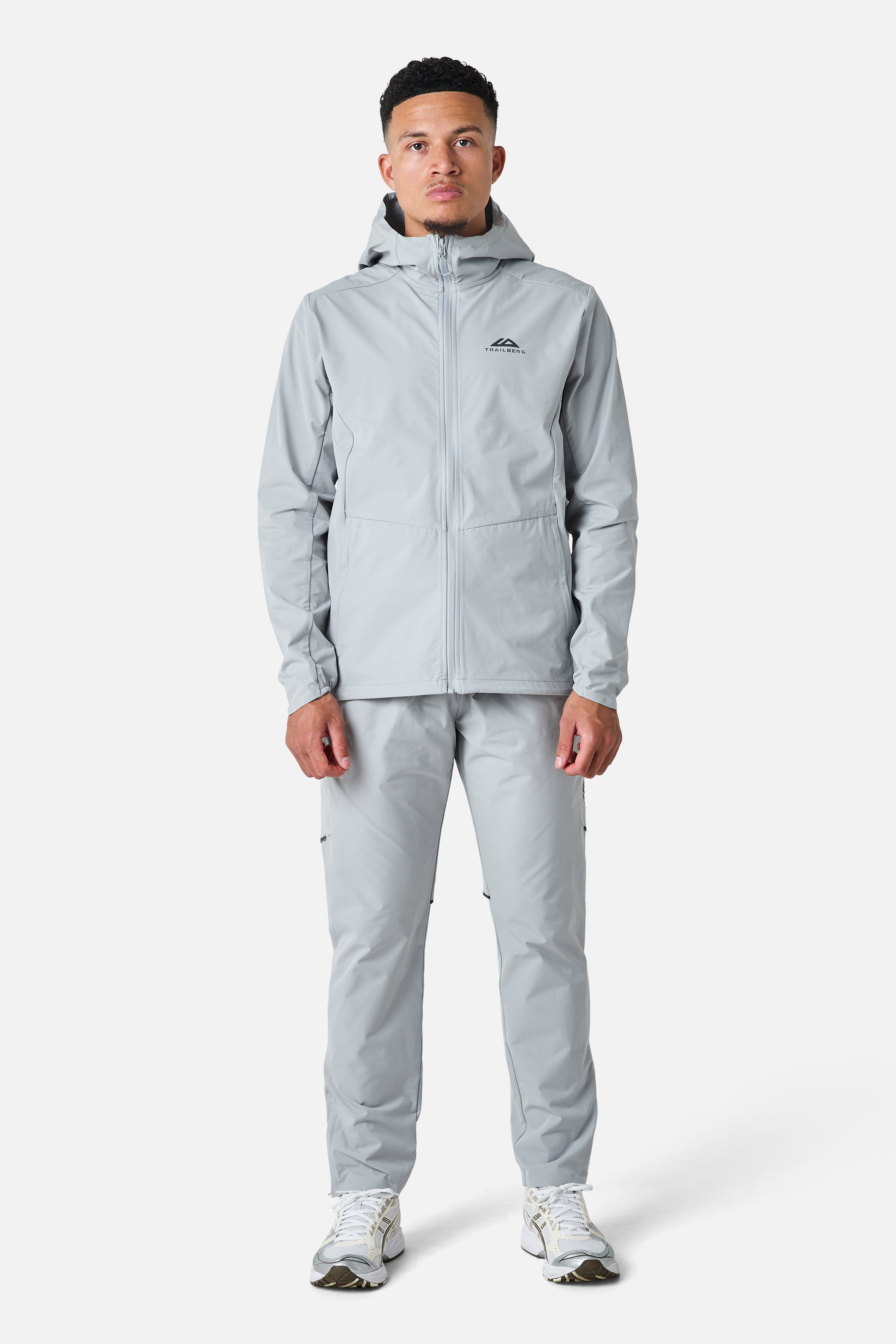 Velocity Tracksuit - Lunar Grey