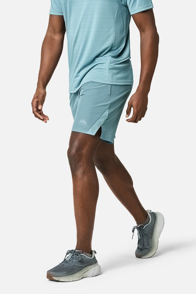 SS26 Cloud Short - Frosted Denim/Polar Breeze