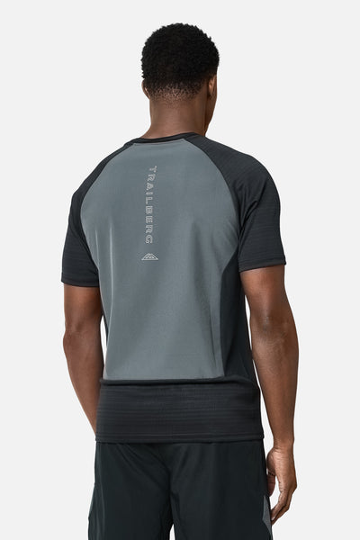 SS26 Cloud Tee - Black/Volcano Grey