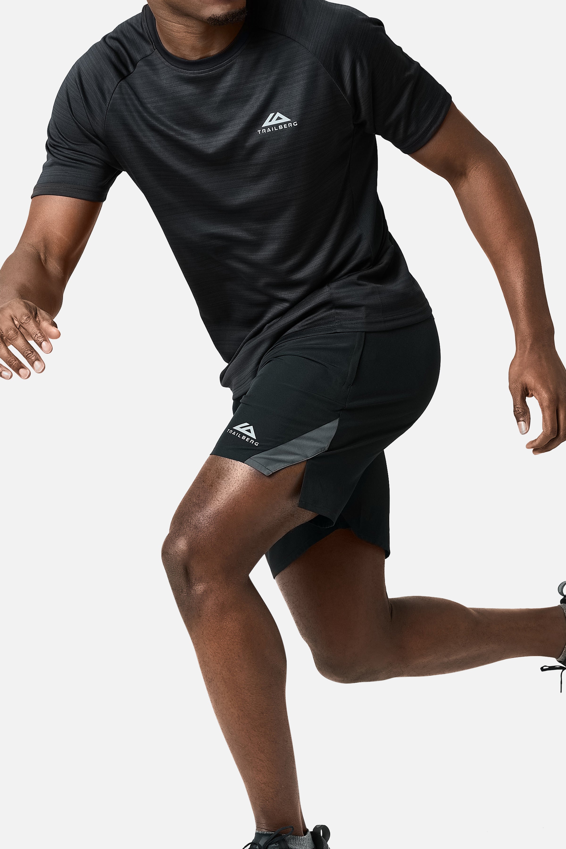 SS26 Cloud Short - Black/Volcano Grey