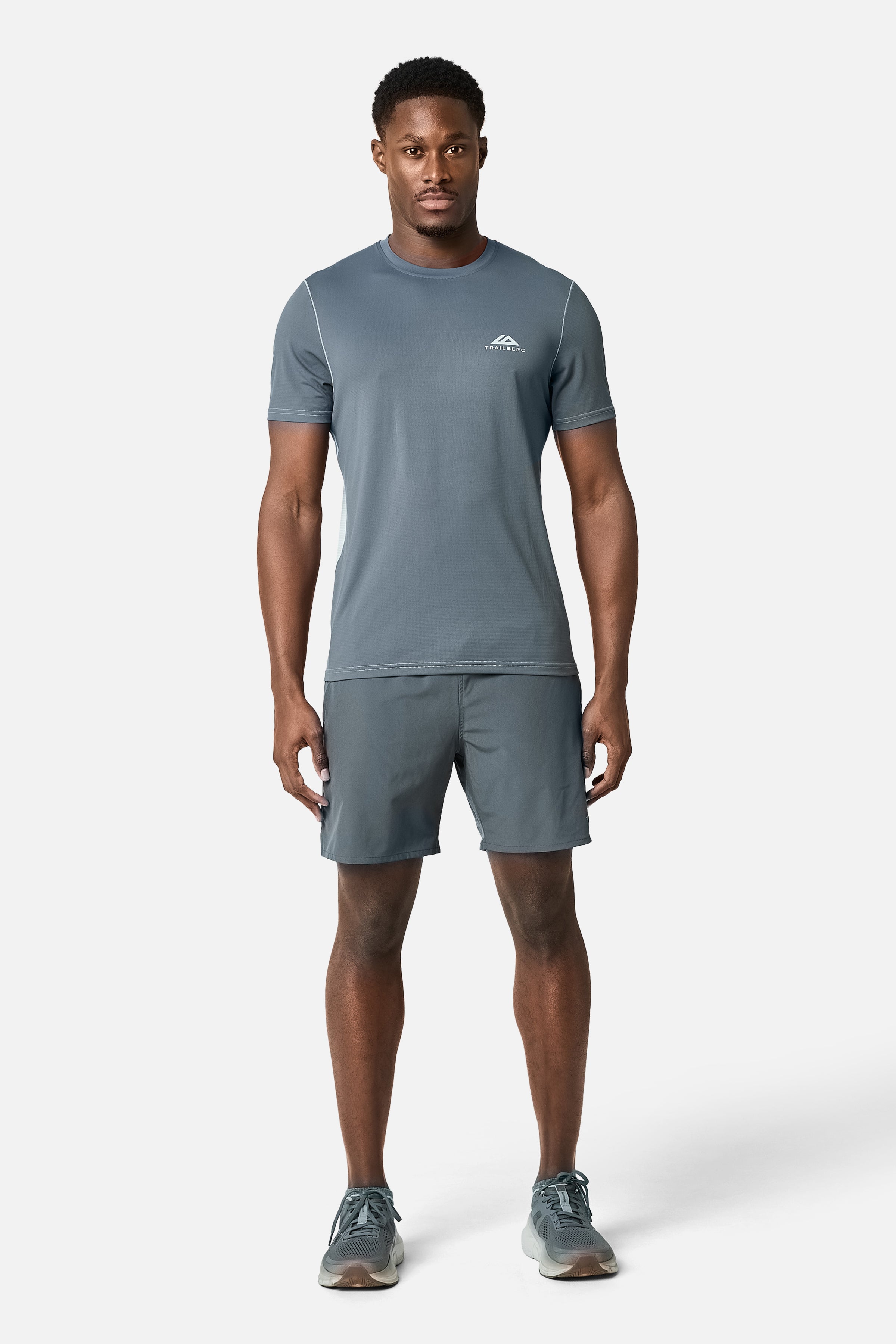 Nucleus Outdoor Tee - Graphite Grey/Lunar Grey
