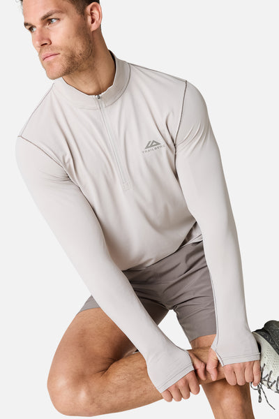 Nucleus Outdoor 1/4 Zip - Pebblestone