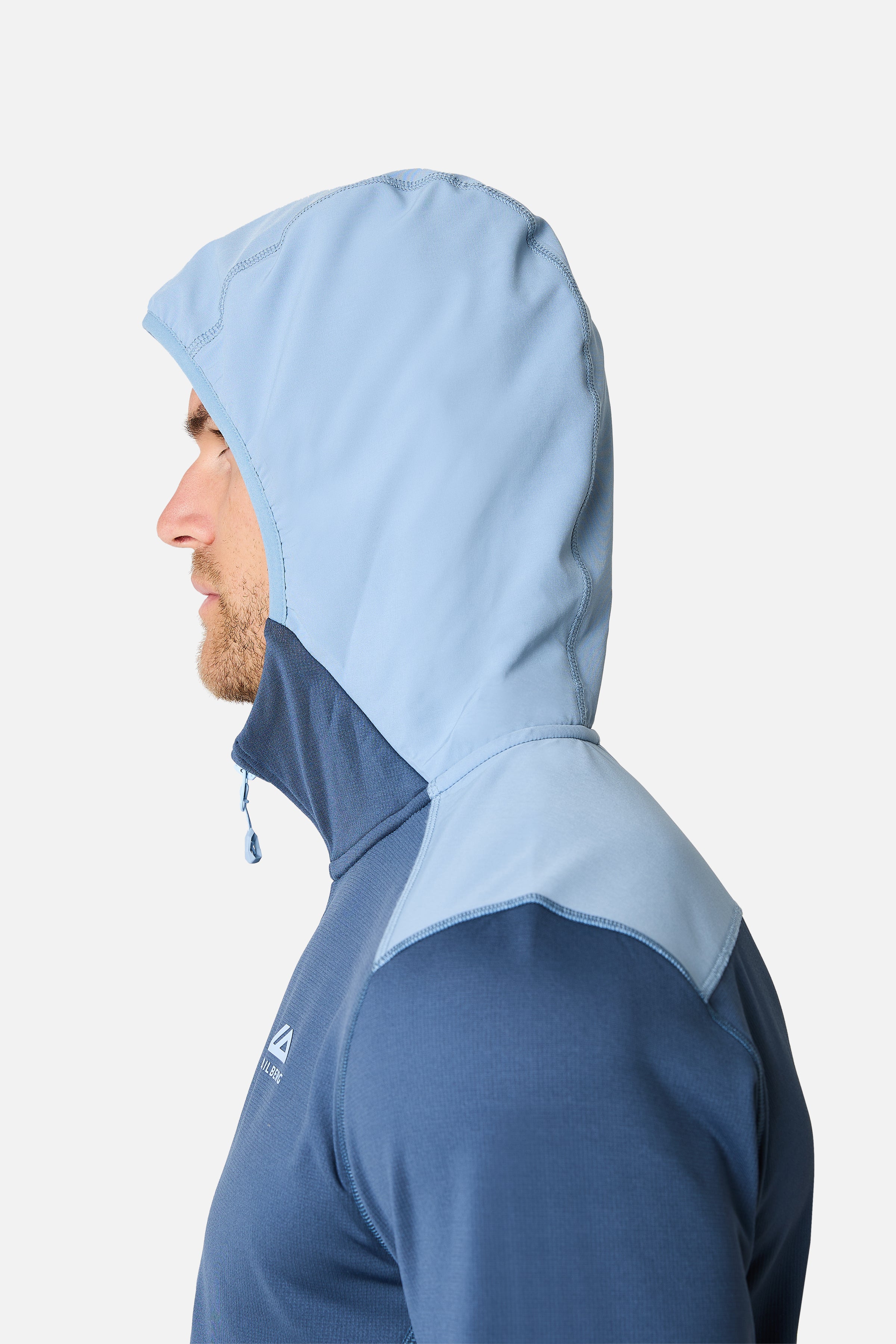 Vale Gridded Fleece Twinset - Breeze/Skylar