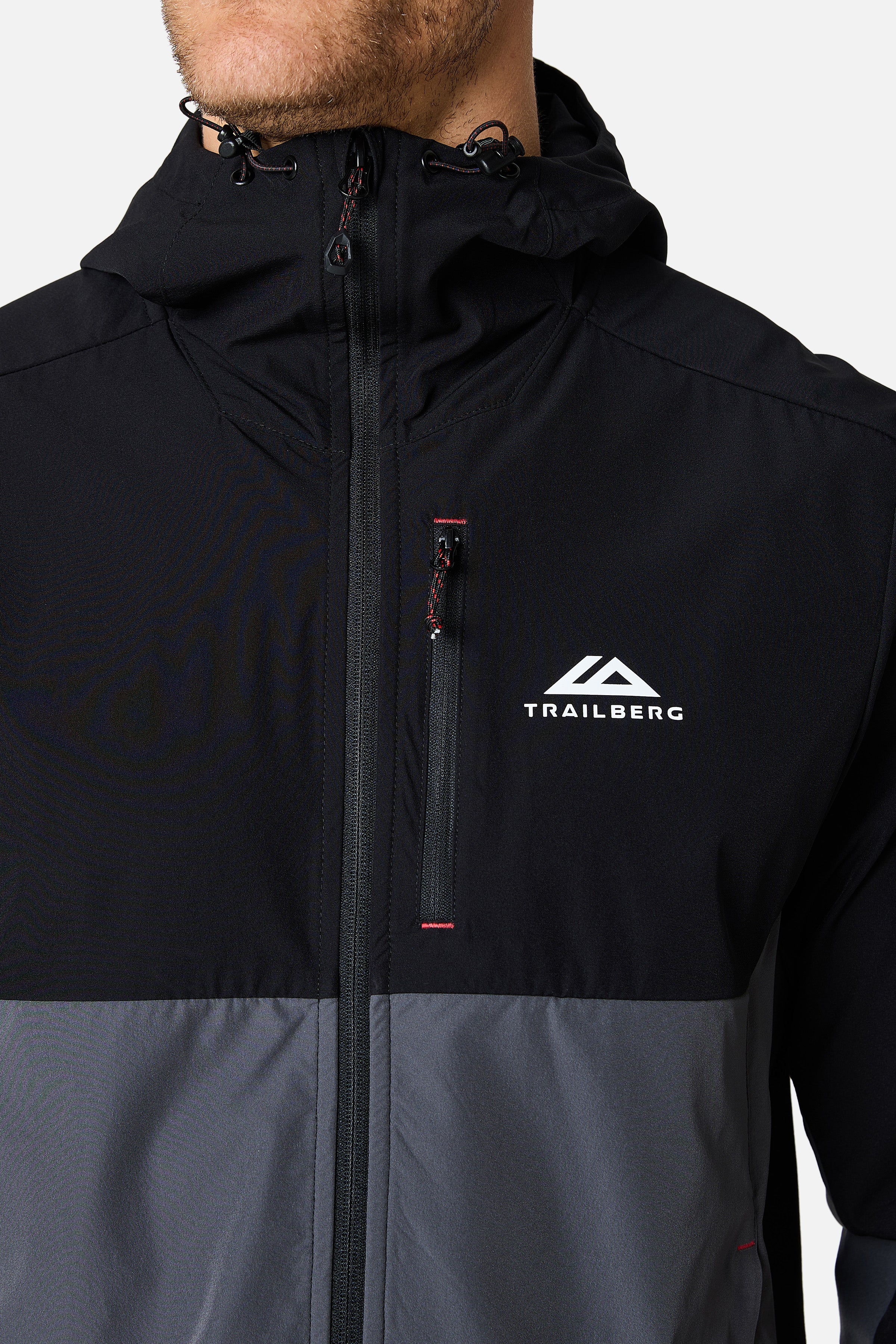 Oberland Hood - Volcano Grey/Black