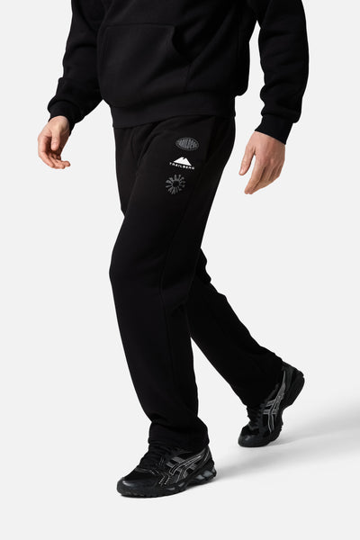 Vector Straight Leg Jogger - Black