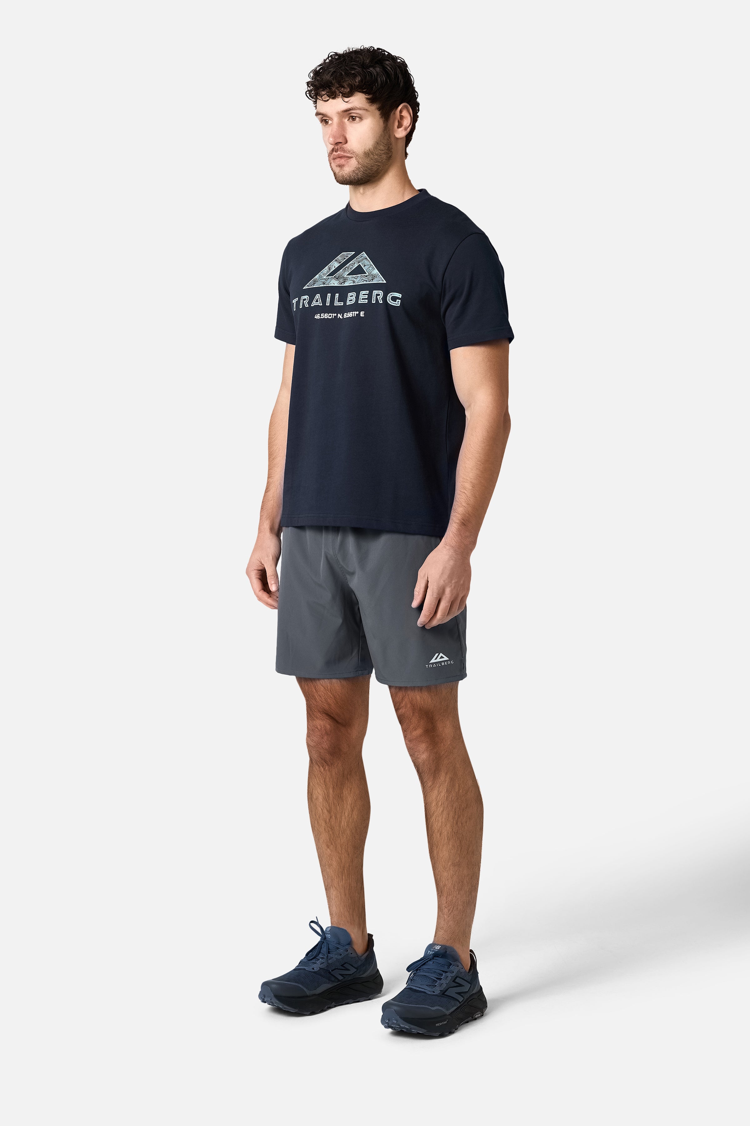 Valley Tee Essentials 2.0 Twinset - Navy/Storm Grey