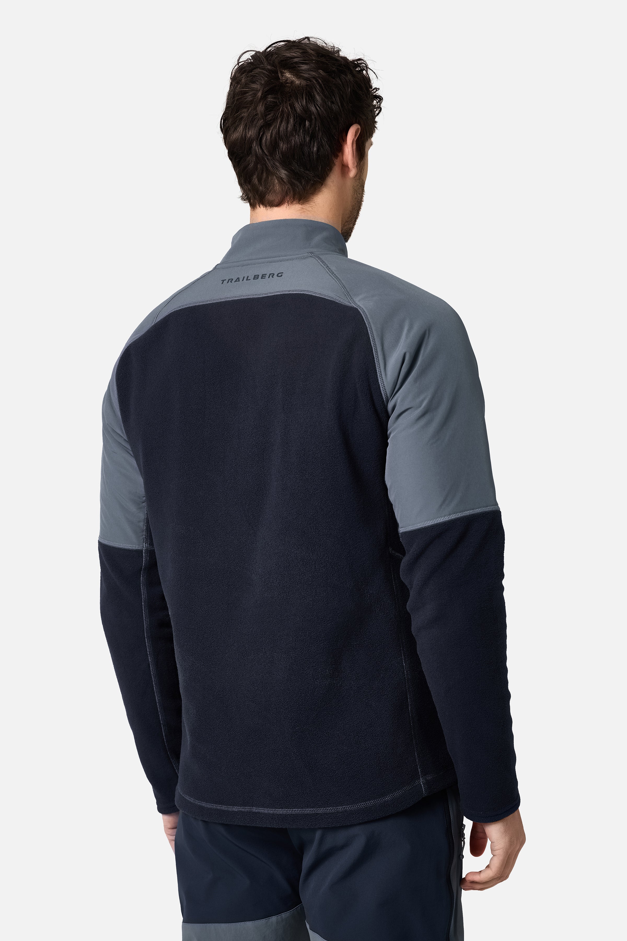 Sierra 1/4 Zip - Deep Ocean/Storm Grey