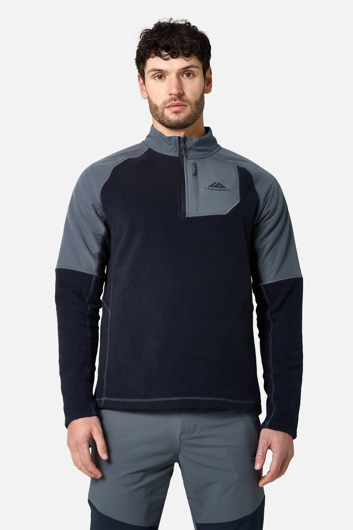 Sierra 1 4 Zip Deep Ocean Storm