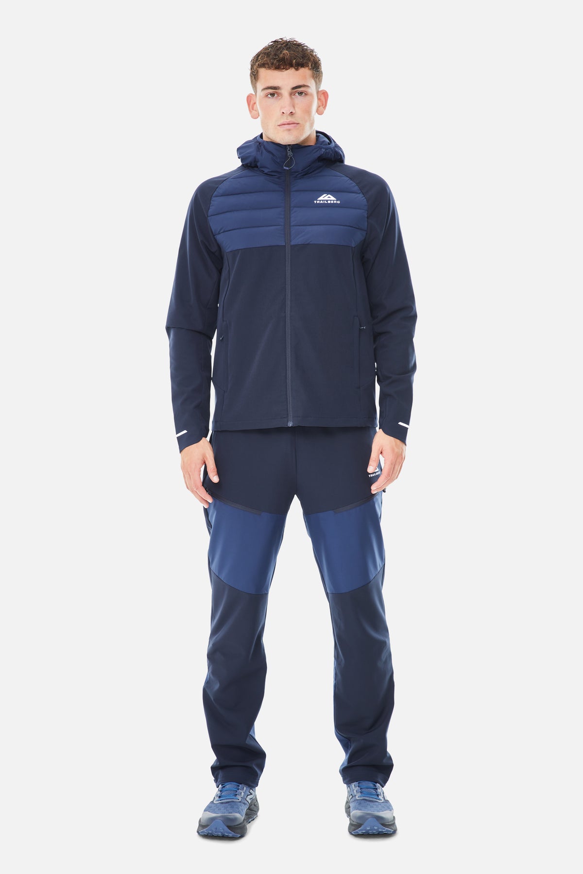 Rhine 2.0 Hybrid Tracksuit Deep Ocean Navy