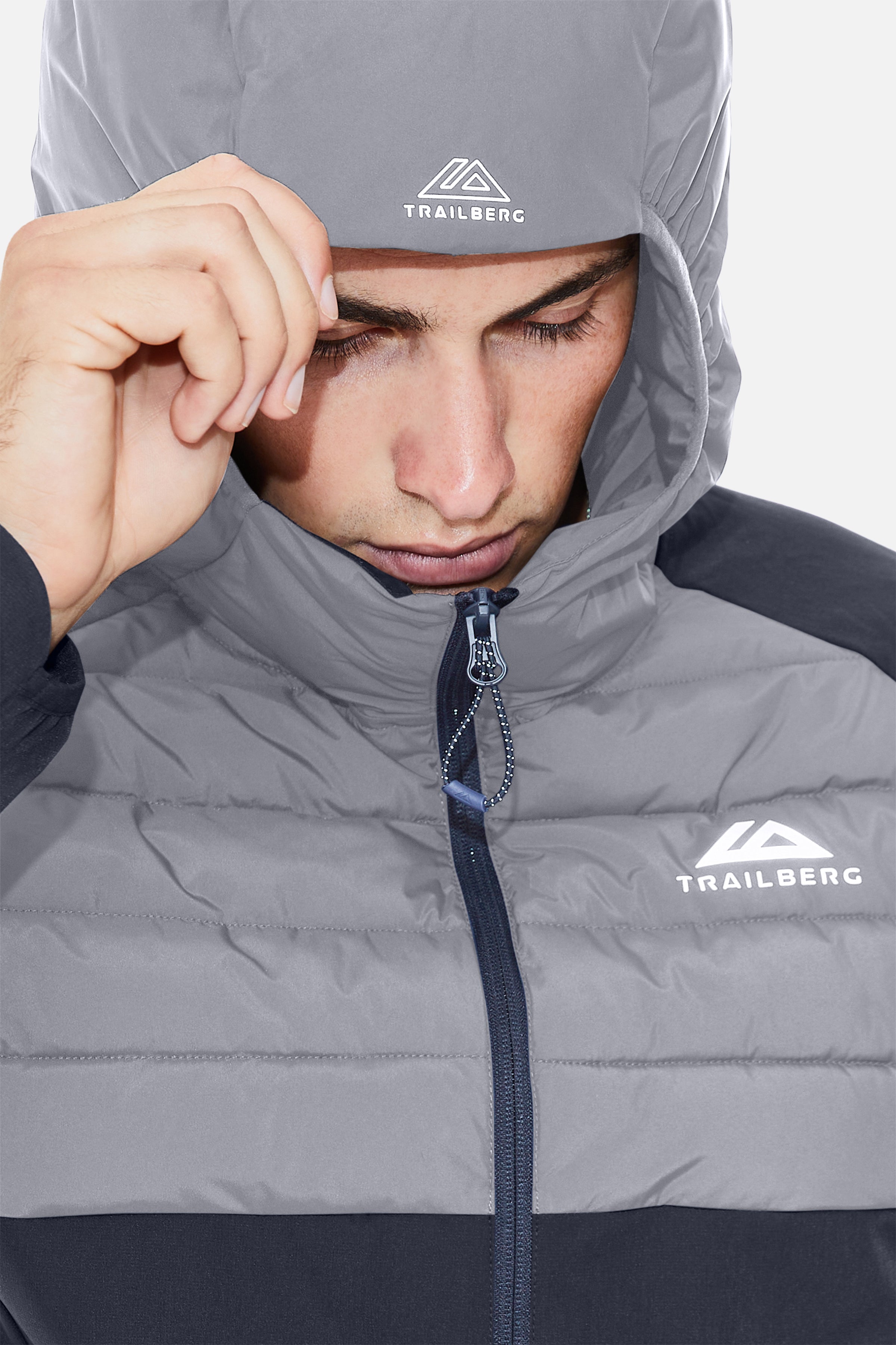 Rapid Grid 2.0 Windbreaker - Urban Smoke/Moon Grey