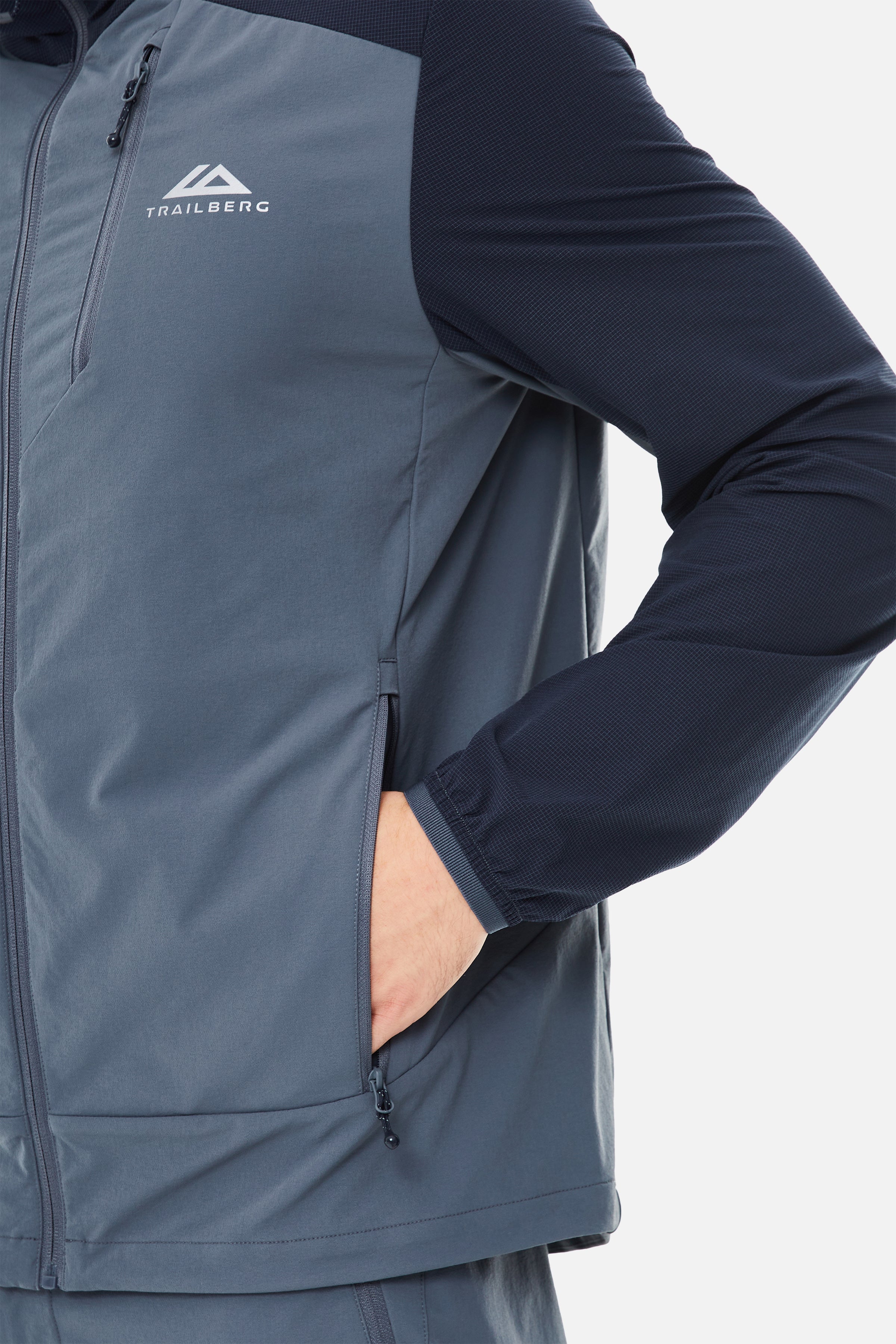 Faltenjura 2.0 Tracksuit - Storm Grey/Deep Ocean