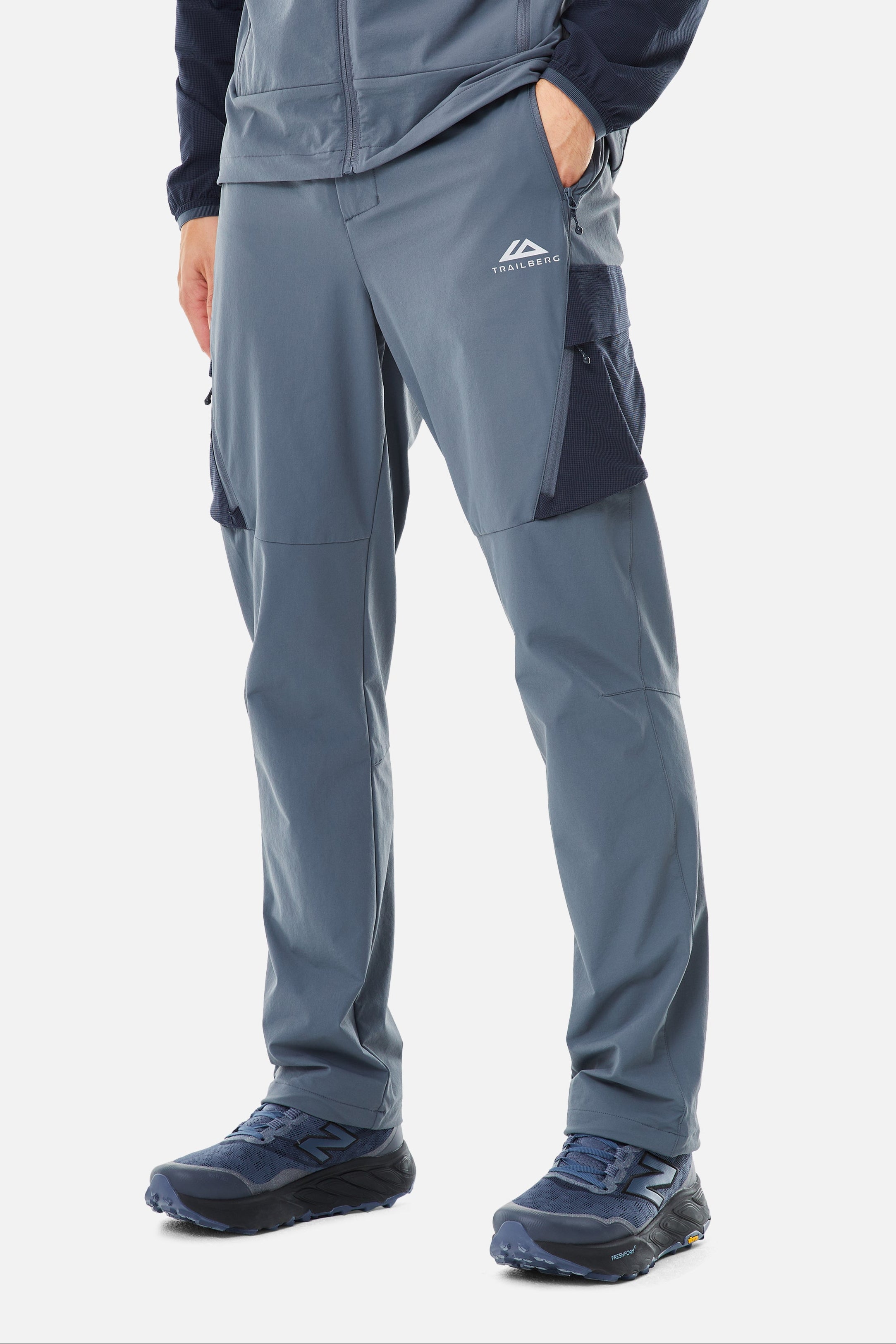 Faltenjura 2.0 Tracksuit - Storm Grey/Deep Ocean