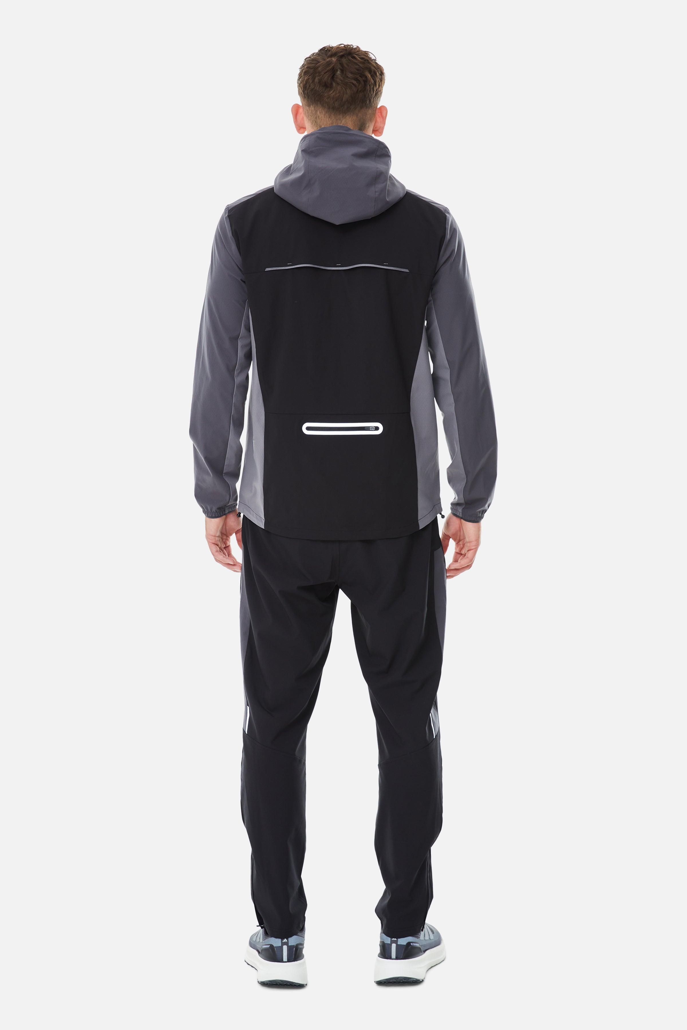 AW25 Triathlon Tracksuit - Black/Volcano Grey/Urban Smoke
