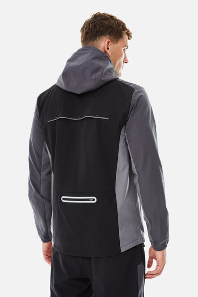 AW25 Triathlon Windbreaker - Black/Volcano Grey/Urban Smoke