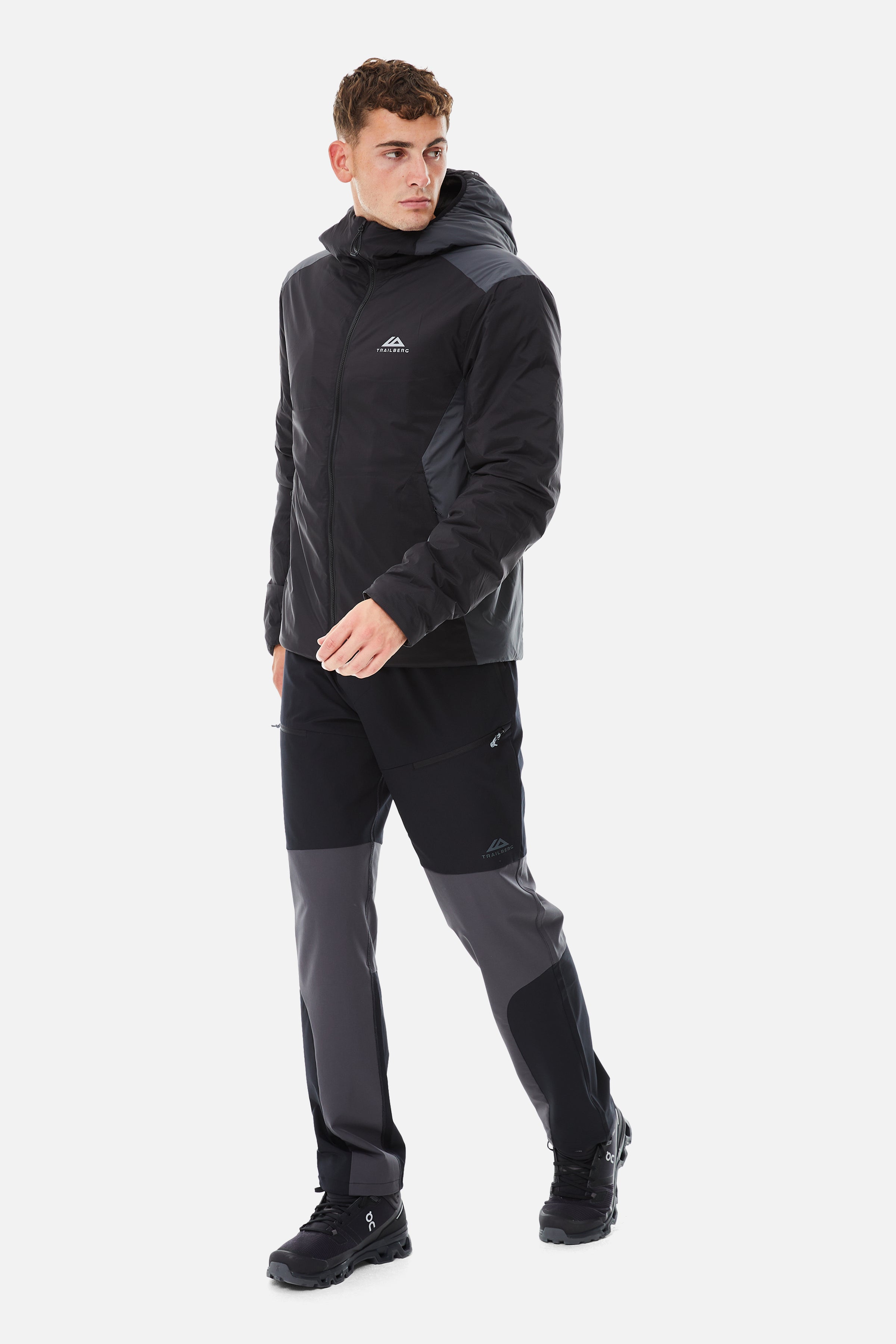 Blaze Insulated Jacket-Black/Volcano Grey