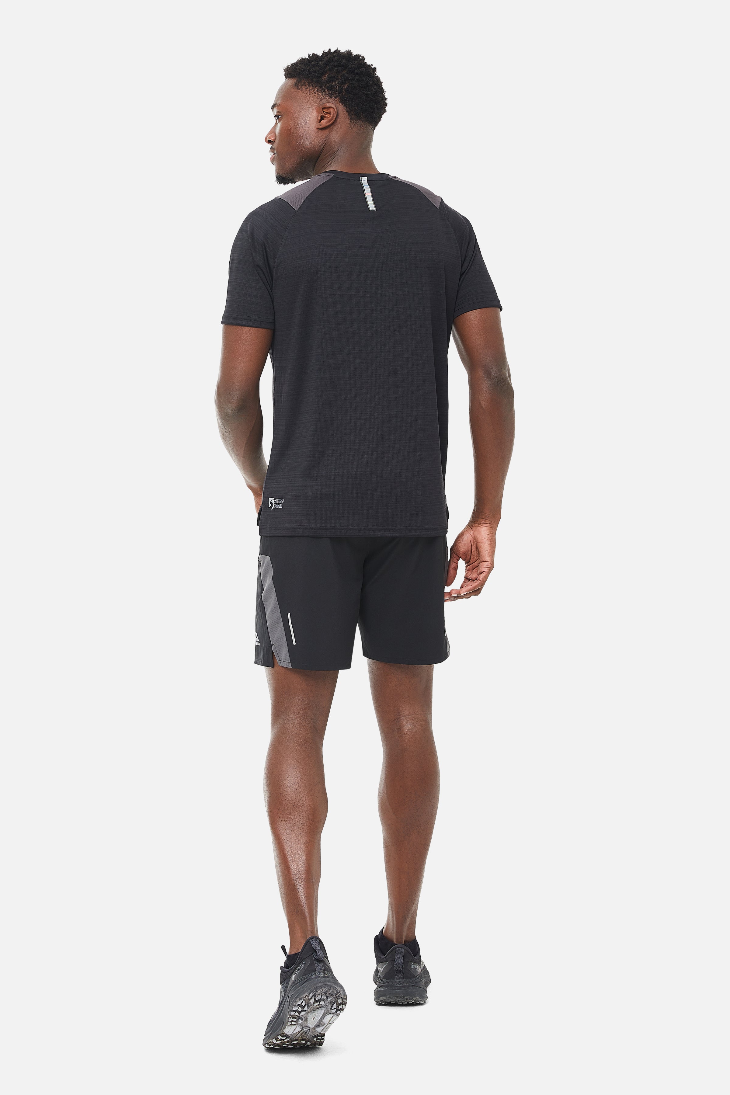AW24 Triathlon Tee - Black/Grey