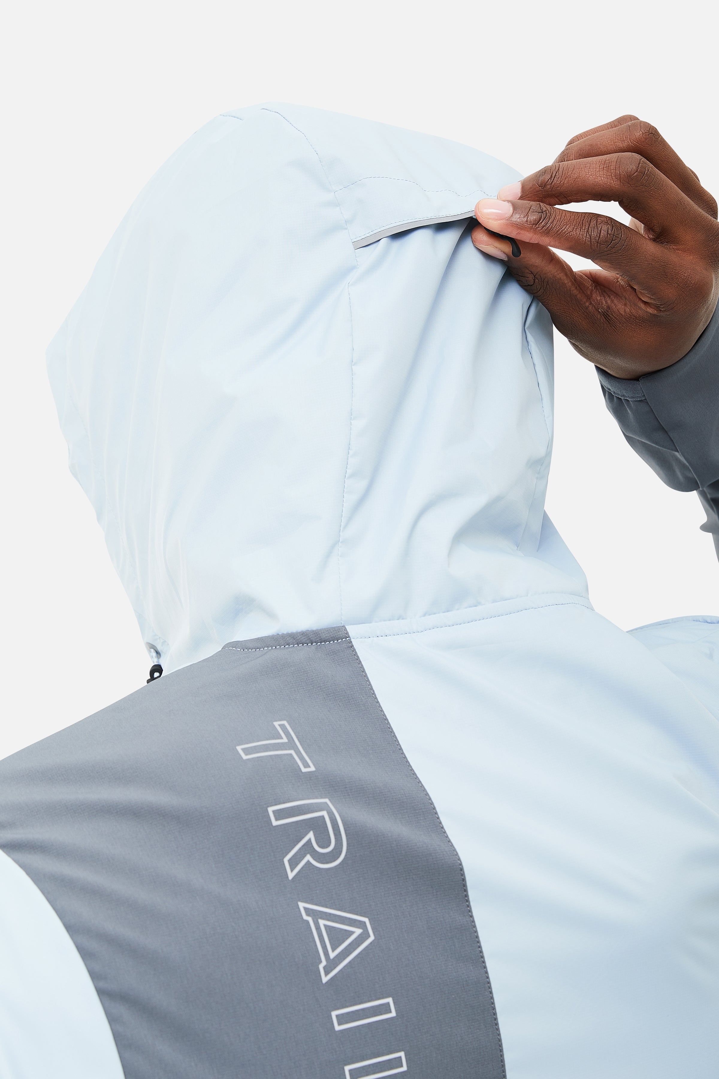 Vertigo 2.0 Hood - Grey/Blue