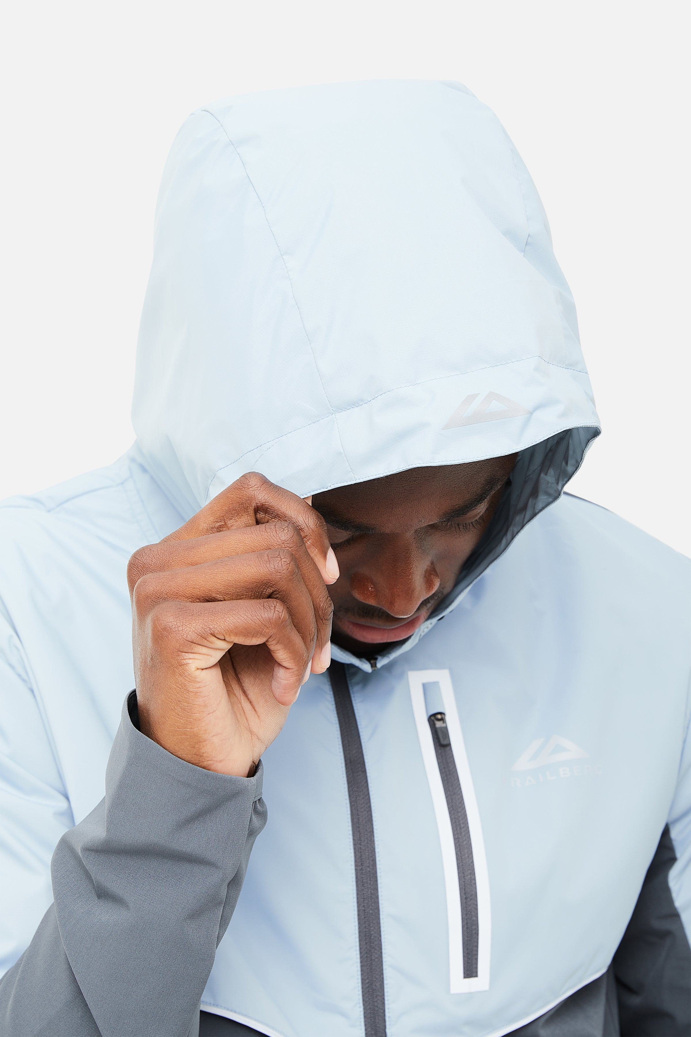 Vertigo 2.0 Hood - Grey/Blue