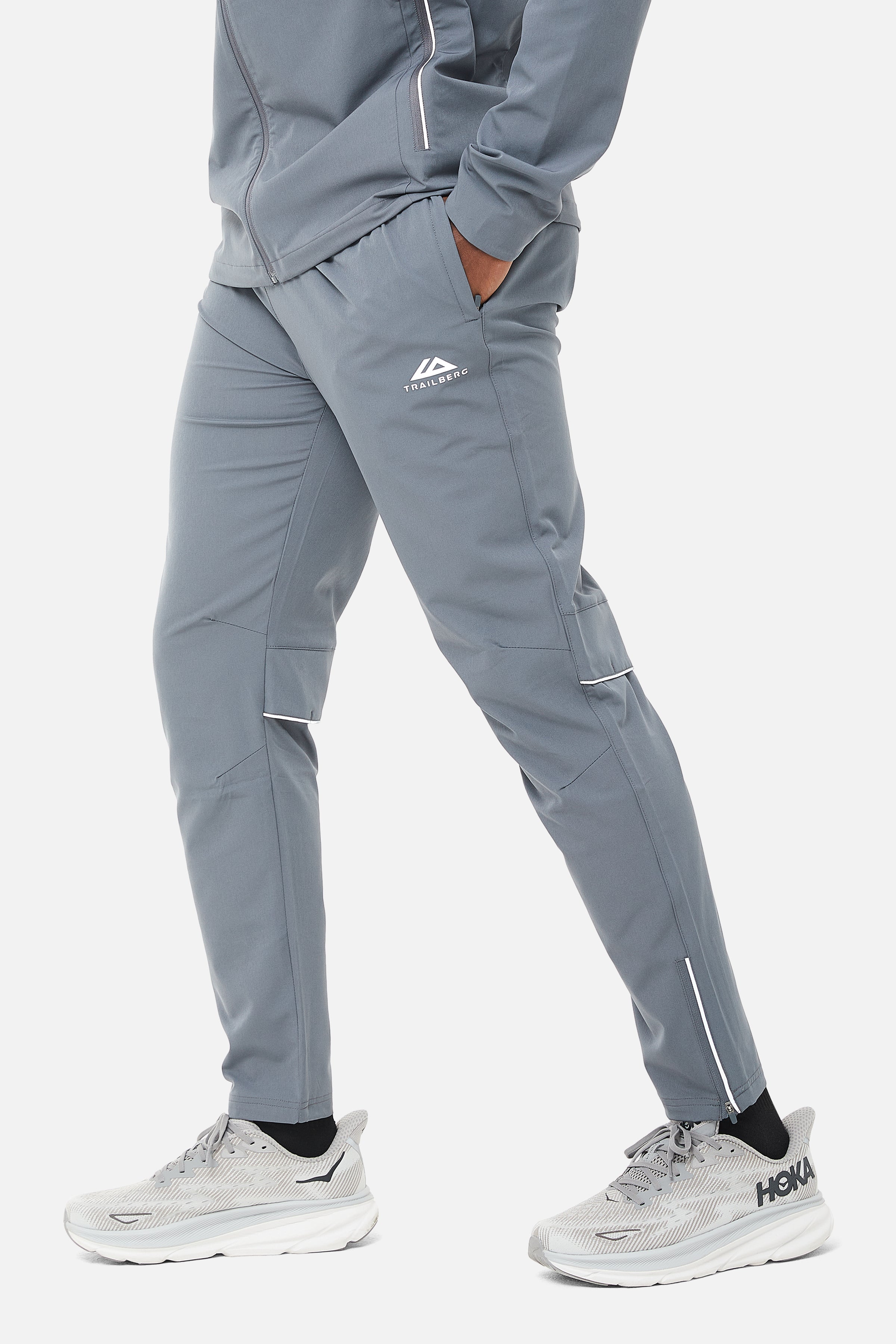 Vertigo 2.0 Tracksuit - Grey/Blue