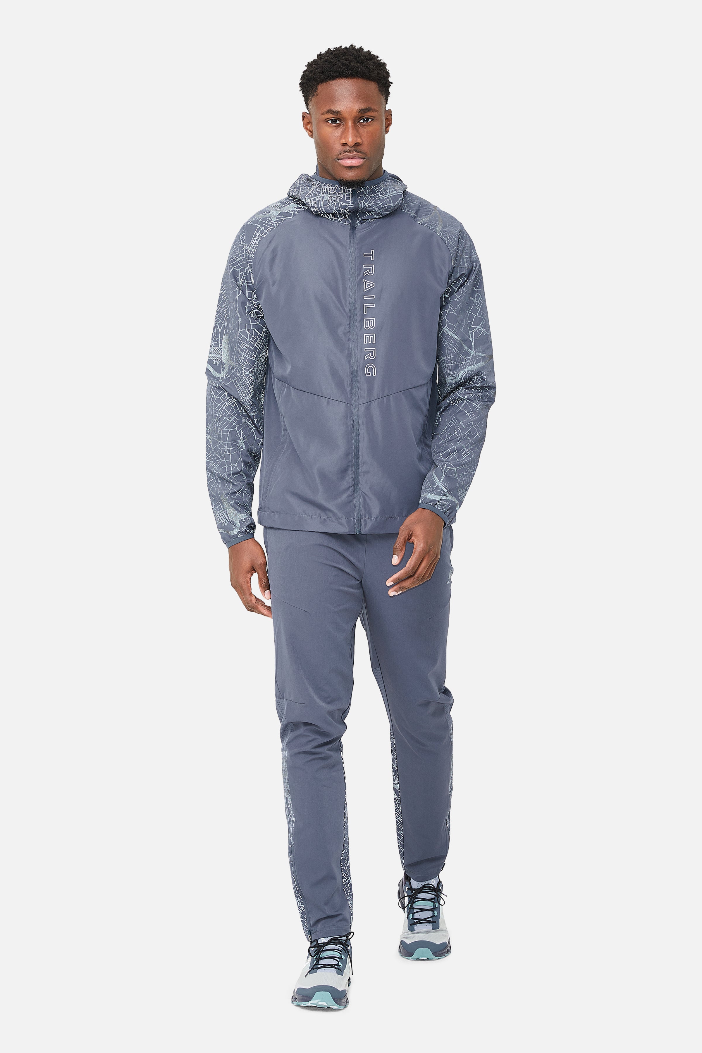 Geneva Windbreaker - Ombre Blue