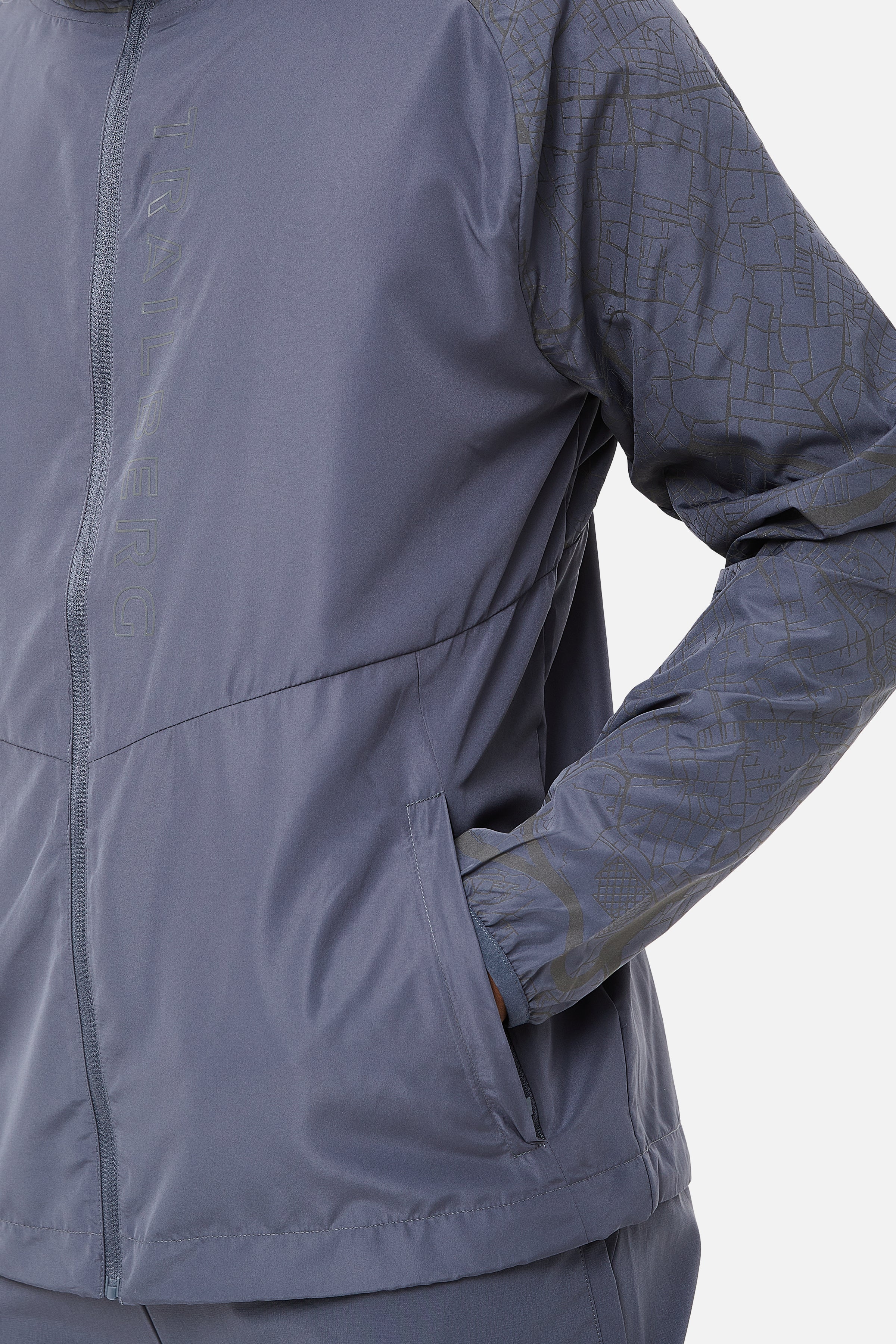 Geneva Windbreaker - Ombre Blue