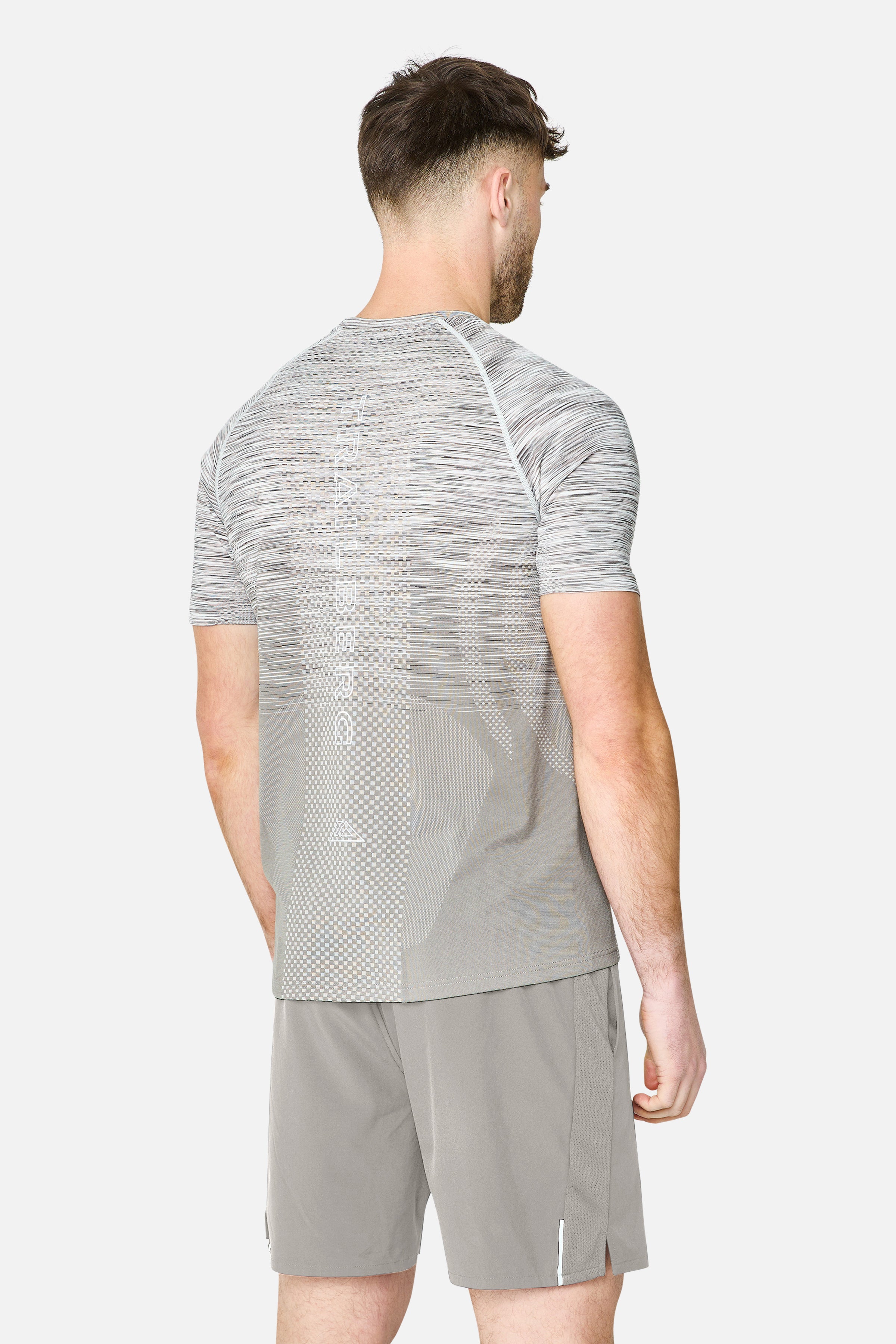 Apex Seamless Tee - Mocha/Pebble Stone/Snowy Peaks/White