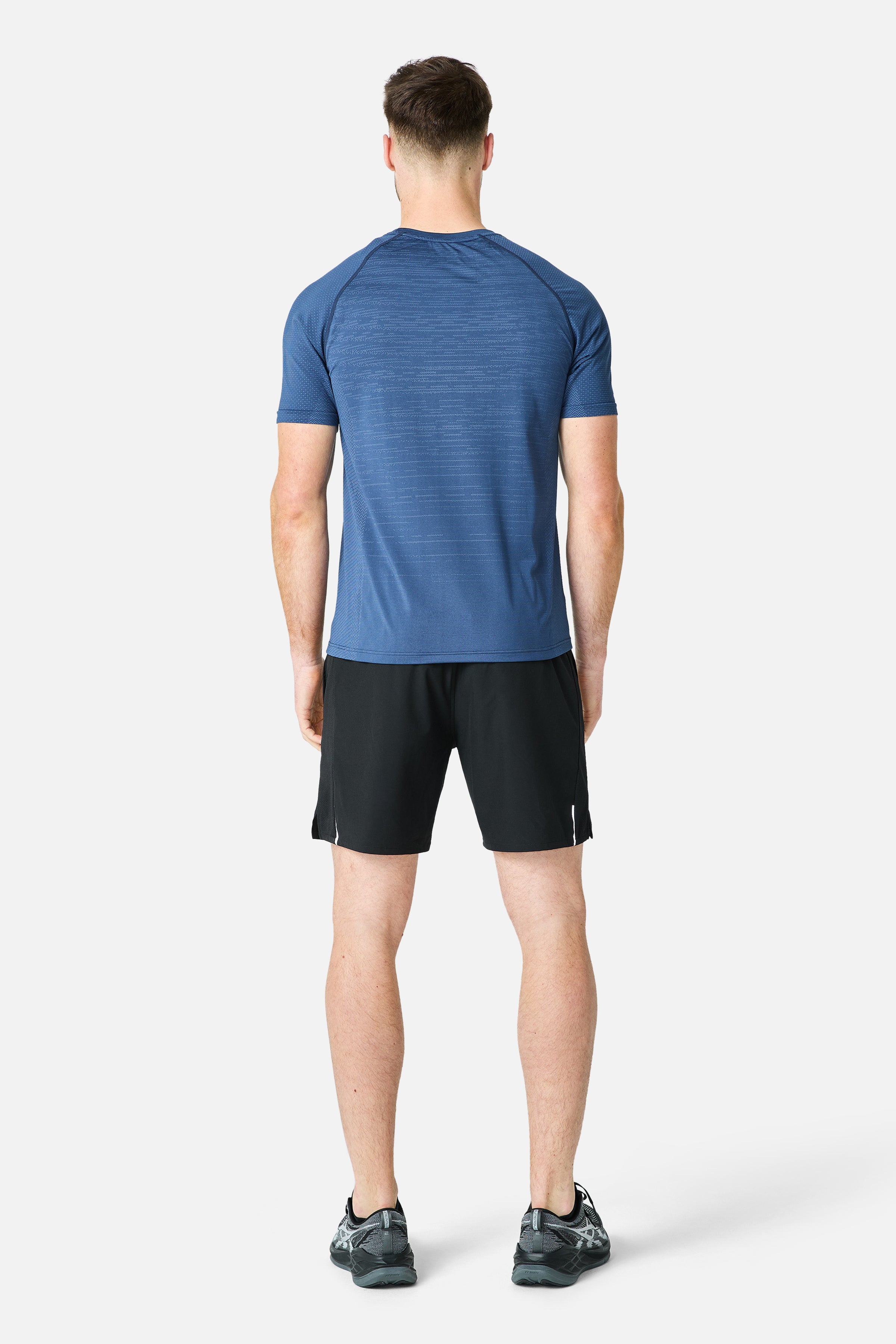 Form Seamless Tee - Aqua Eclipse/Amethyst Blue