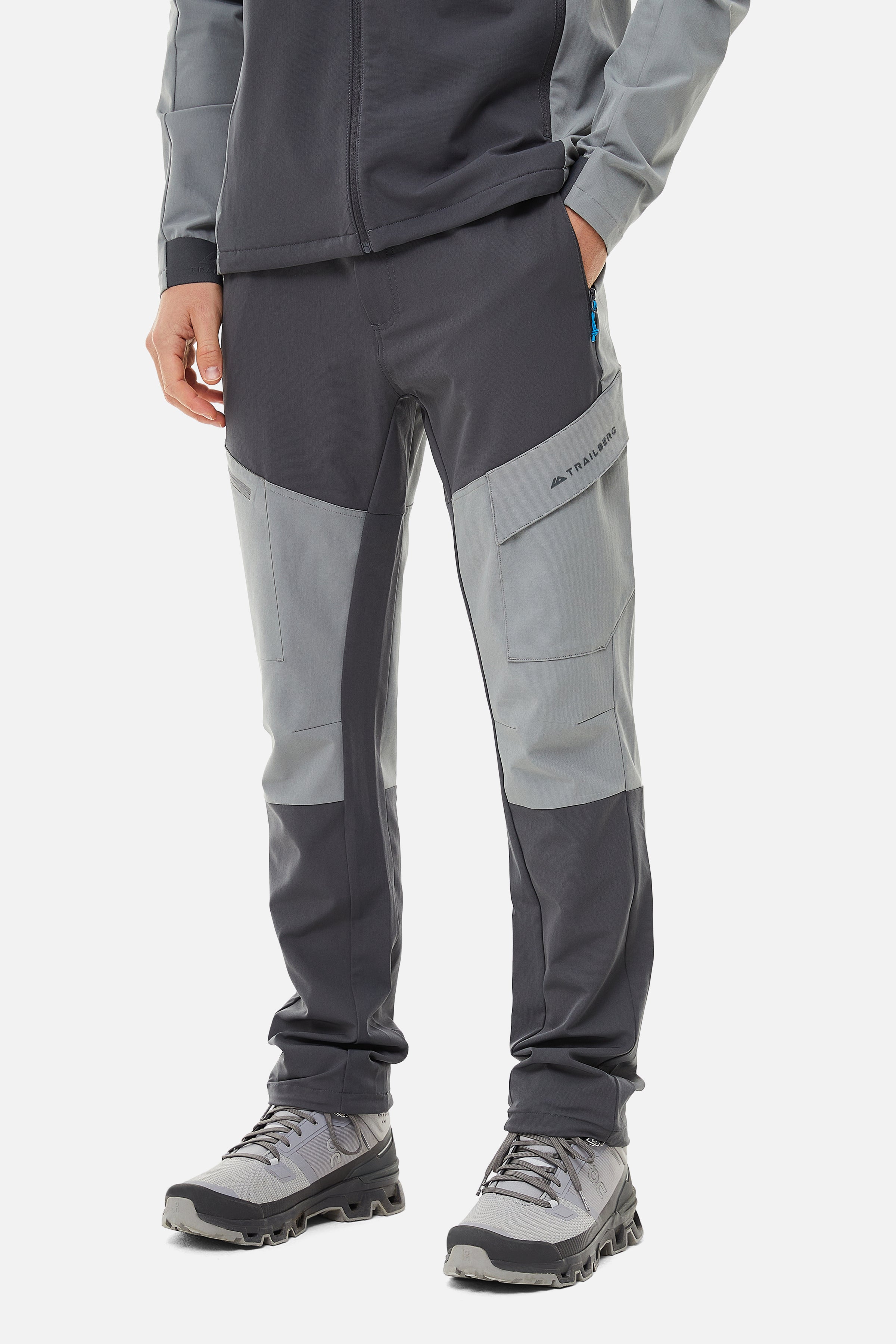 Elbrus 3.0 Quarter Zip Pant Set - Grey/Light Grey