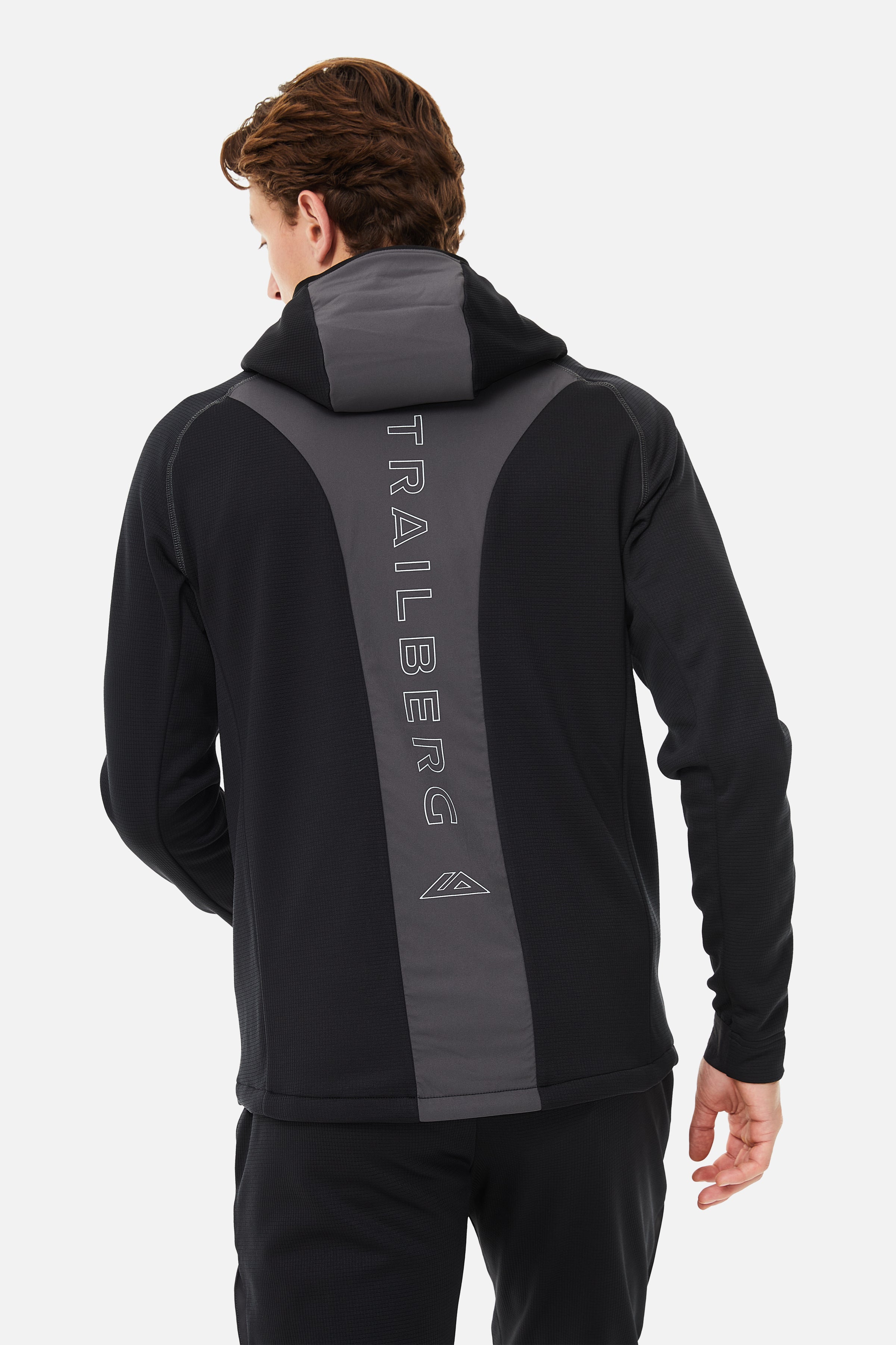 Glacier Fleece Tracksuit - Black/Grey