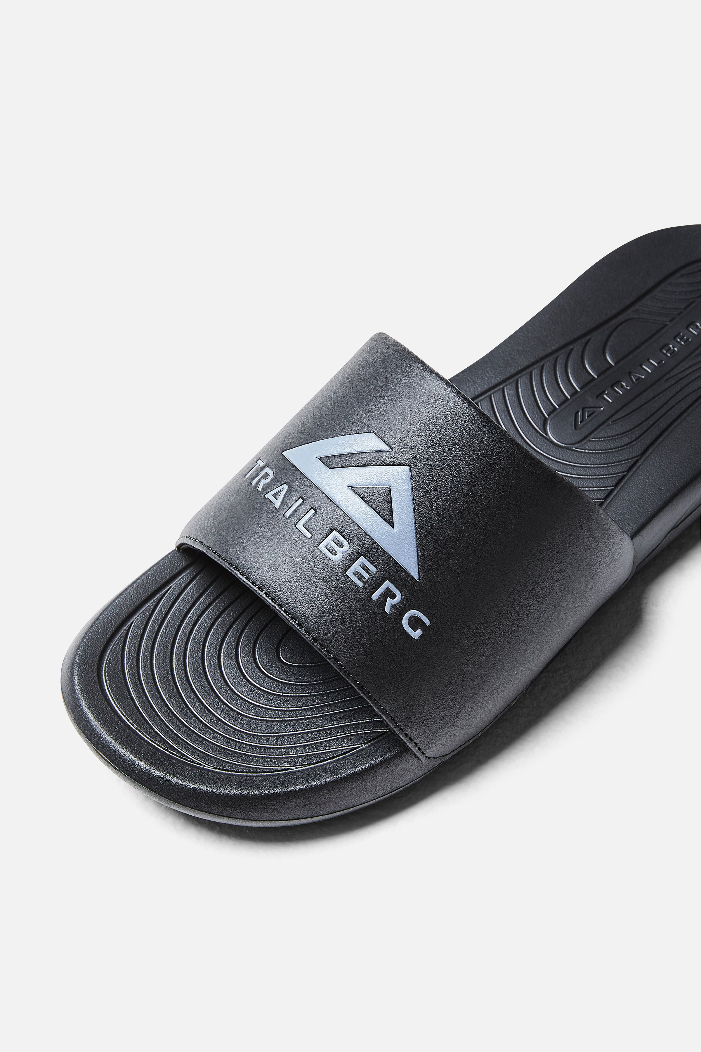 Boys Core Slide - Black/Moon Grey