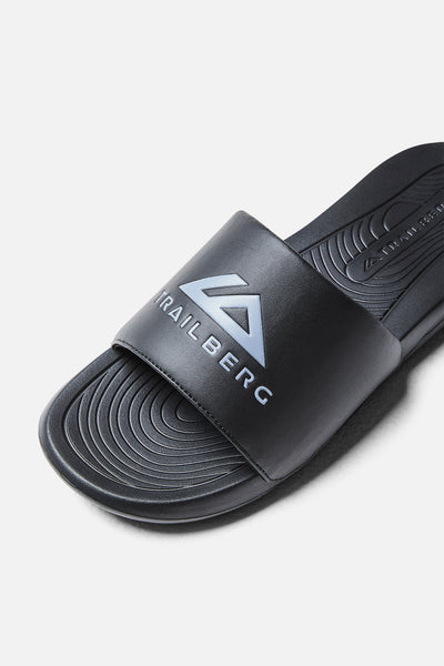 Boys Core Slide - Black/Moon Grey