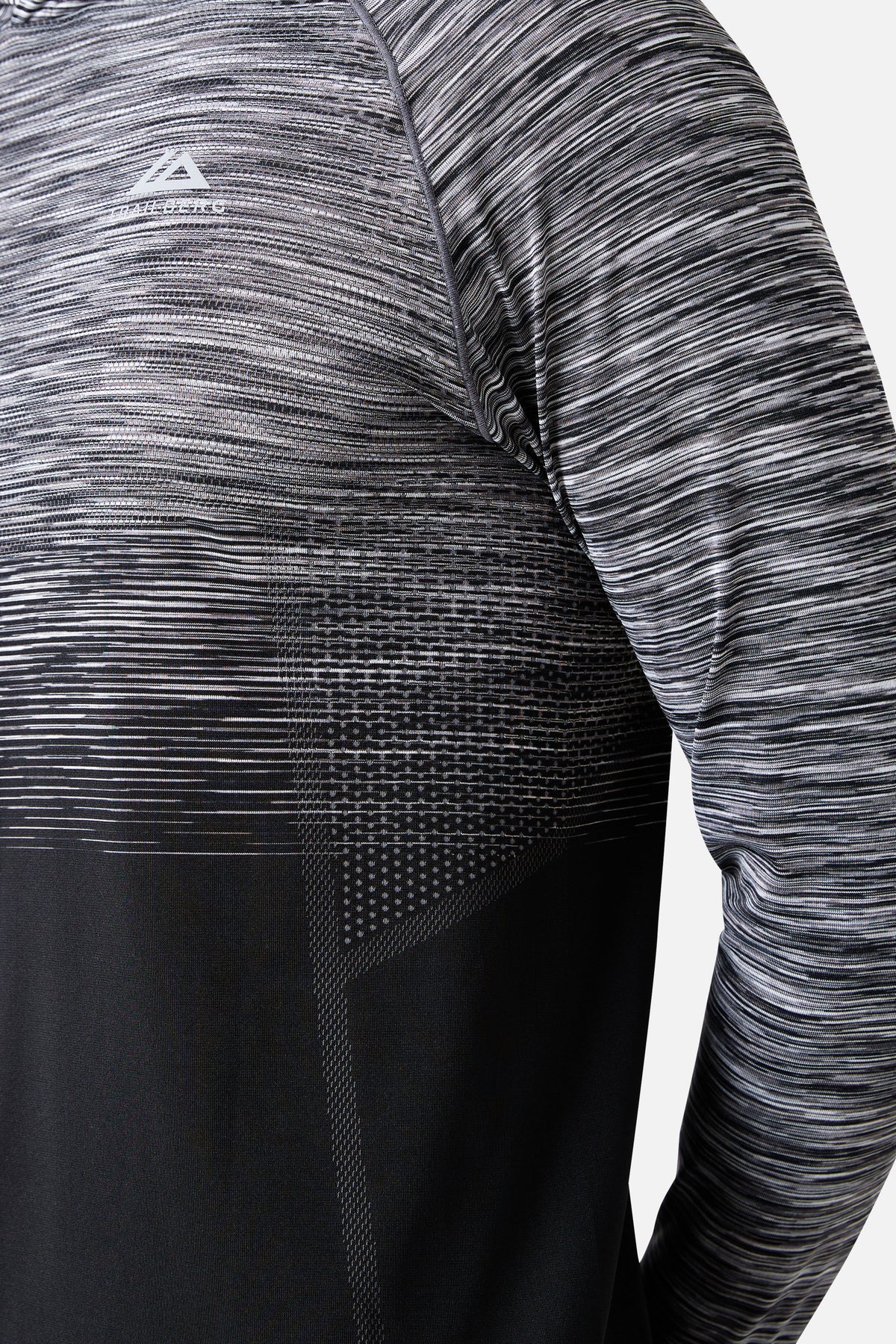 Arc Seamless Horizon Hood Tracksuit - Black/Moon Grey