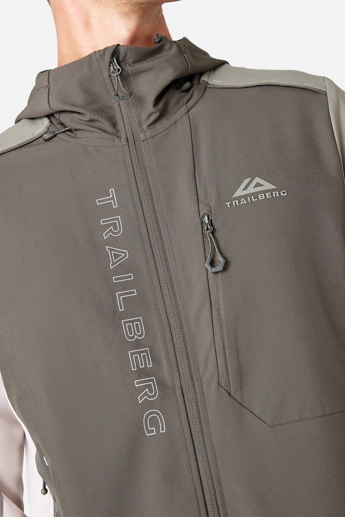 Triathlon Ultra Windbreaker - Mineral/Mocha/Deep Stone