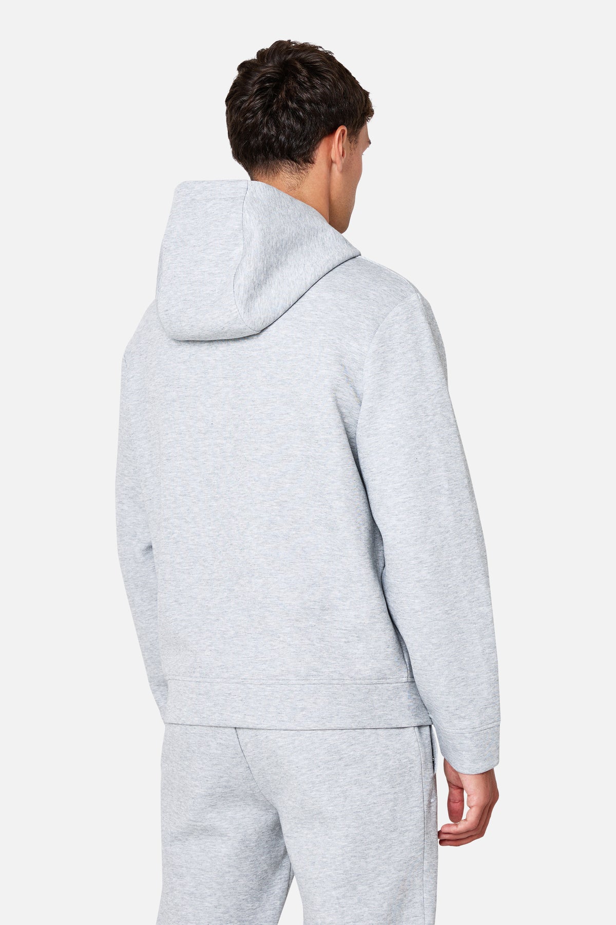 Vital Fleece Hood - Grey Marl