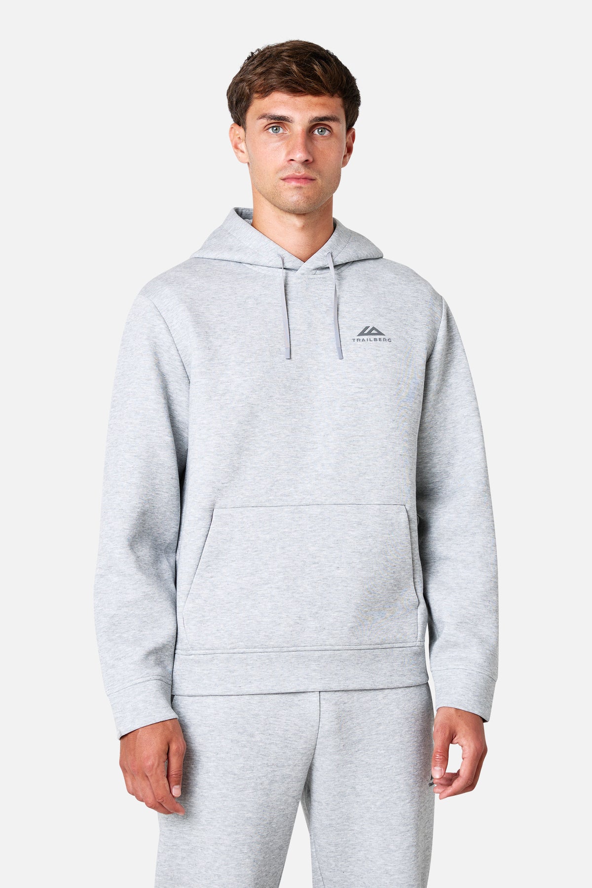 Vital Fleece Hood - Grey Marl