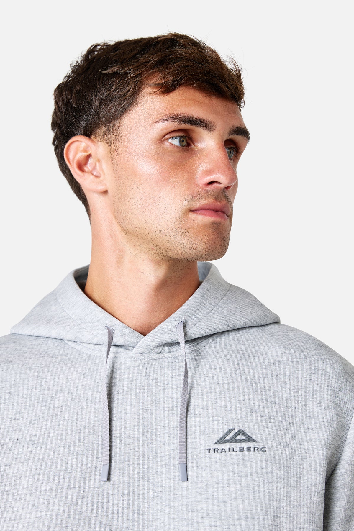 Vital Fleece Hood - Grey Marl
