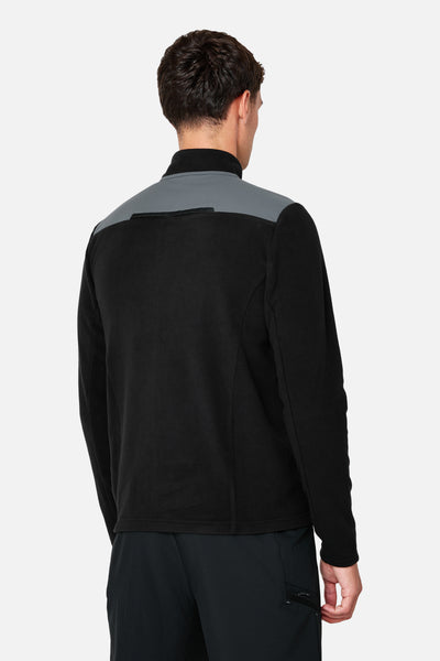 Triathlon Ultra Micro Fleece 1/4 Zip - Black/Graphite Grey