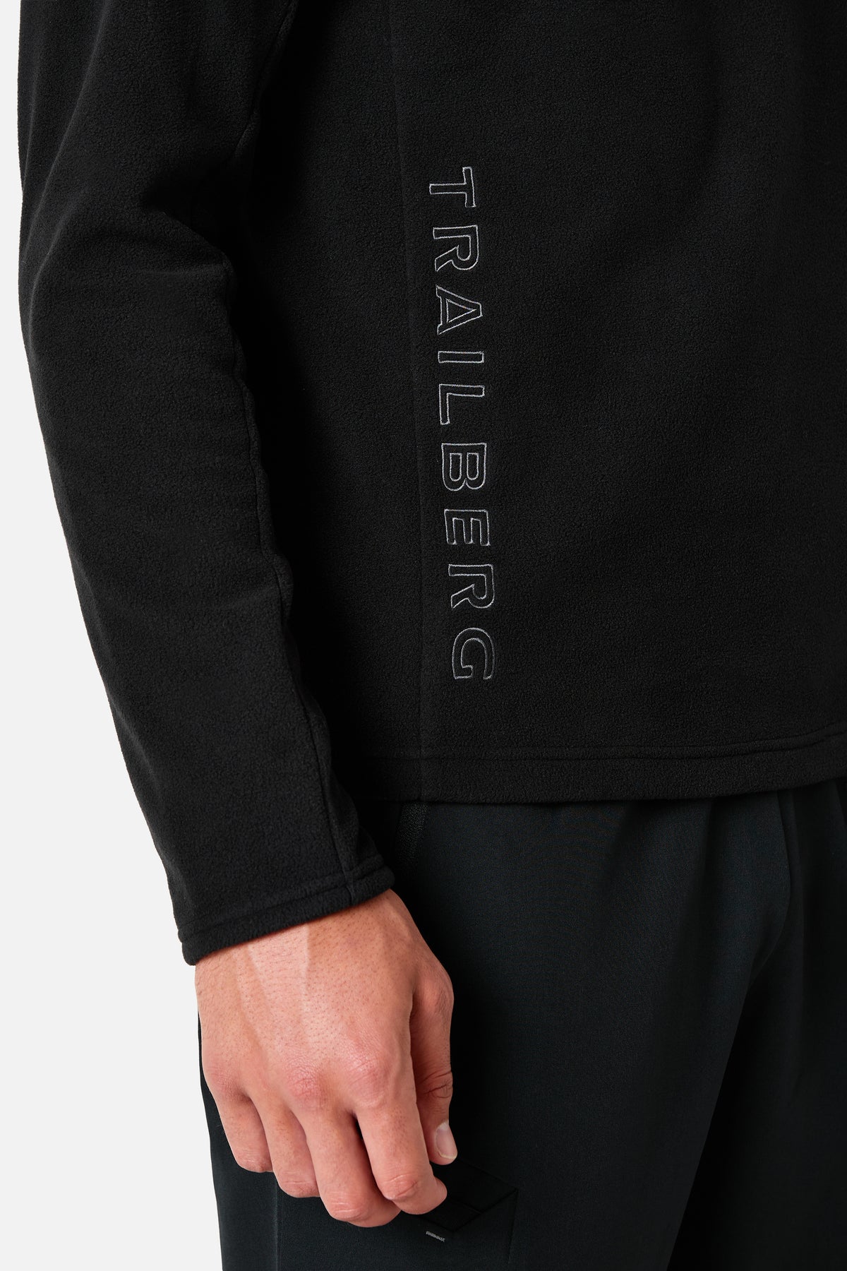 Triathlon Ultra Micro Fleece 1/4 Zip - Black/Graphite Grey