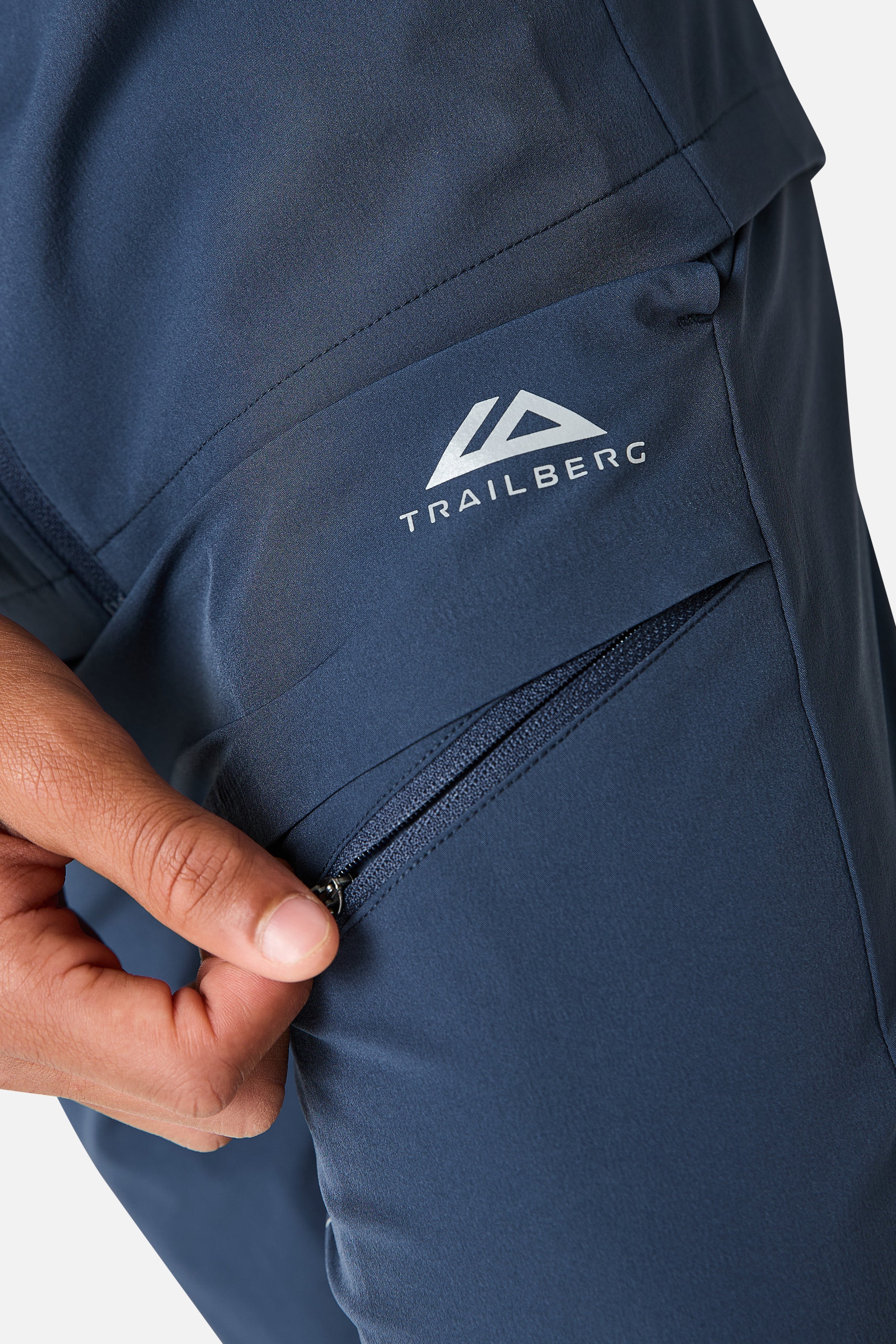 Boys Zion 2.0 Tracksuit - Storm Blue/Midnight Blue