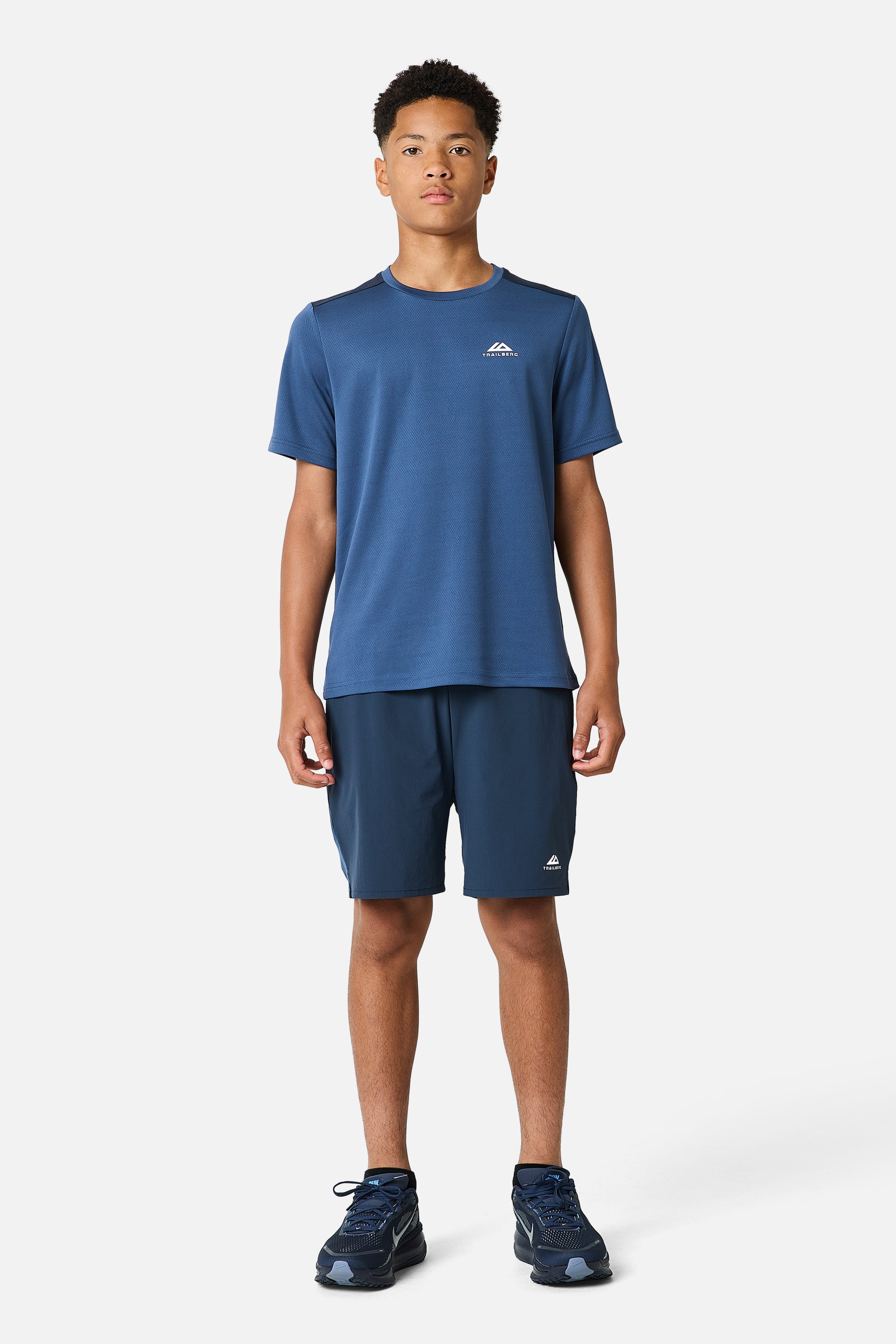 Boys Triathlon 4.0 Tee - Storm Blue/Midnight Blue/Washed Indigo