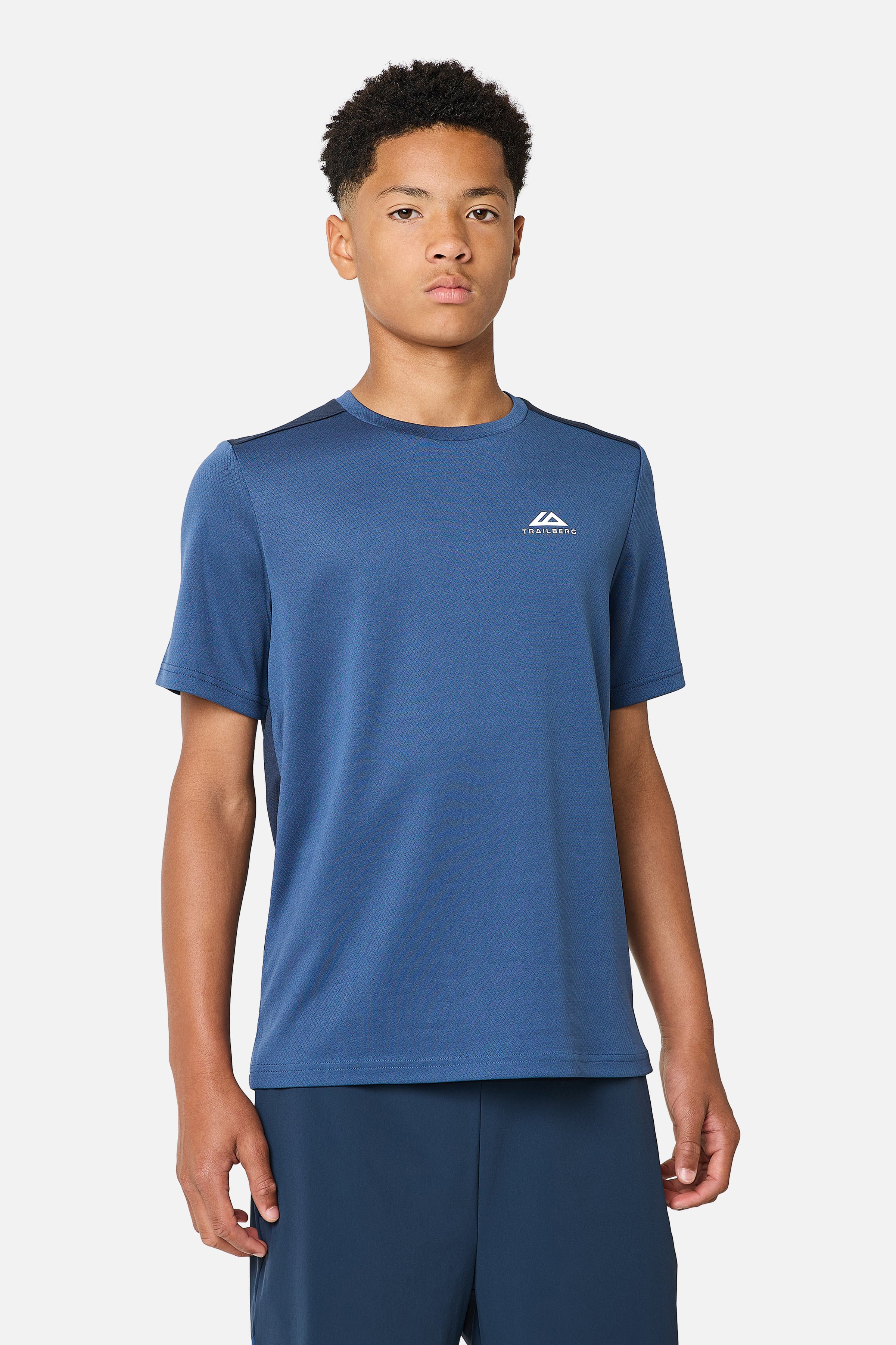 Boys Triathlon 4.0 Tee - Storm Blue/Midnight Blue/Washed Indigo