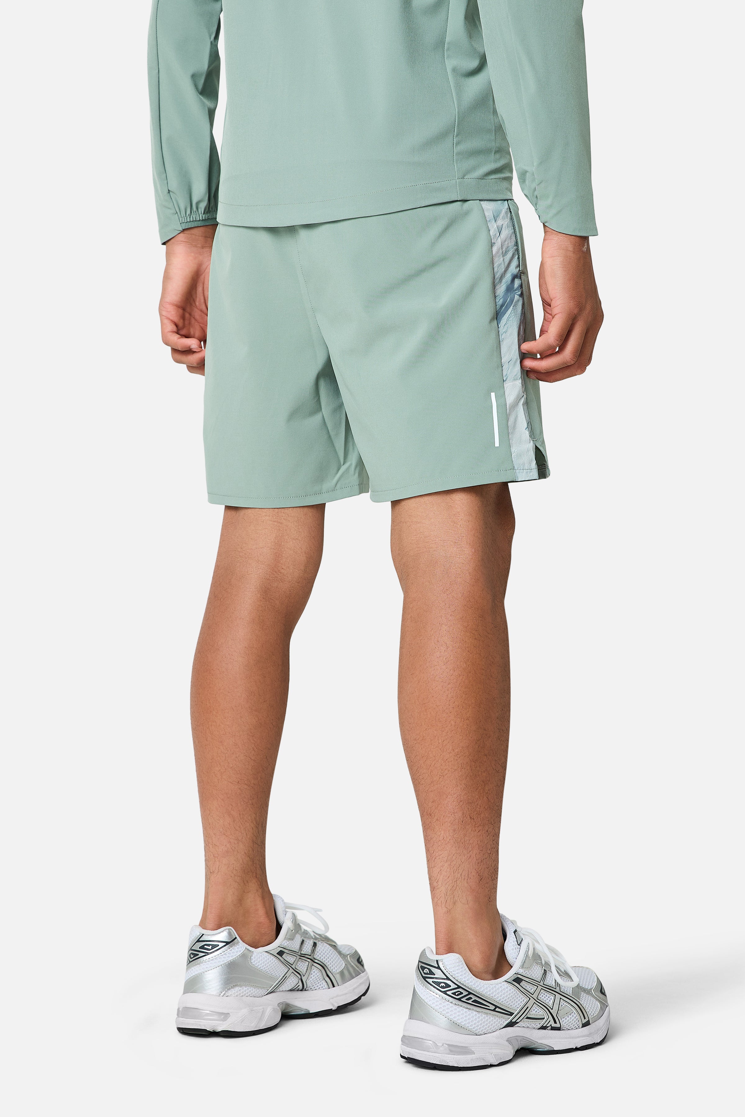 Boys Slate Short - Willow Green/Tide Mist