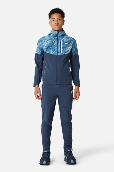Boys Slate Tracksuit - Storm Blue/Washed Indigo
