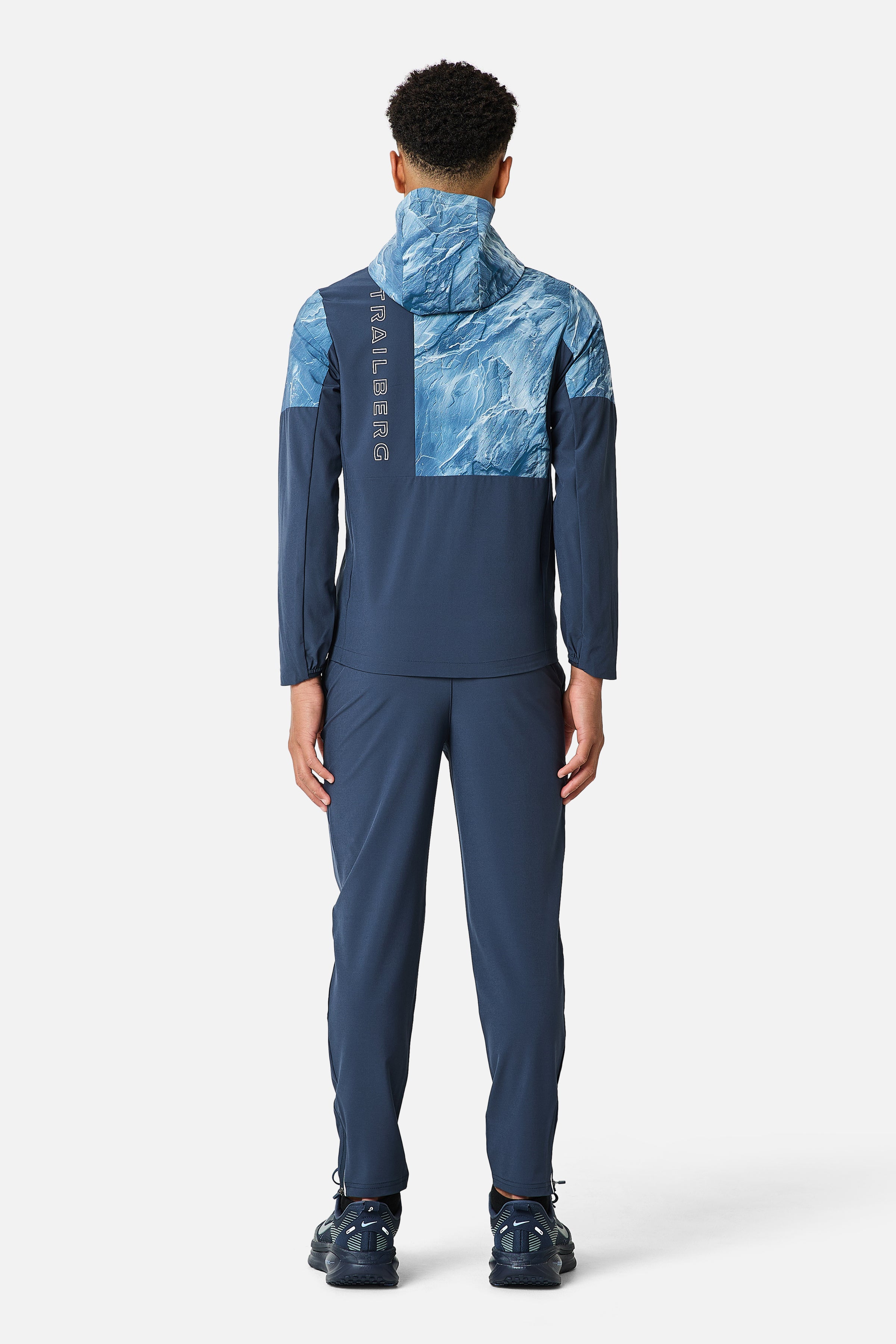 Boys Slate Tracksuit - Storm Blue/Washed Indigo