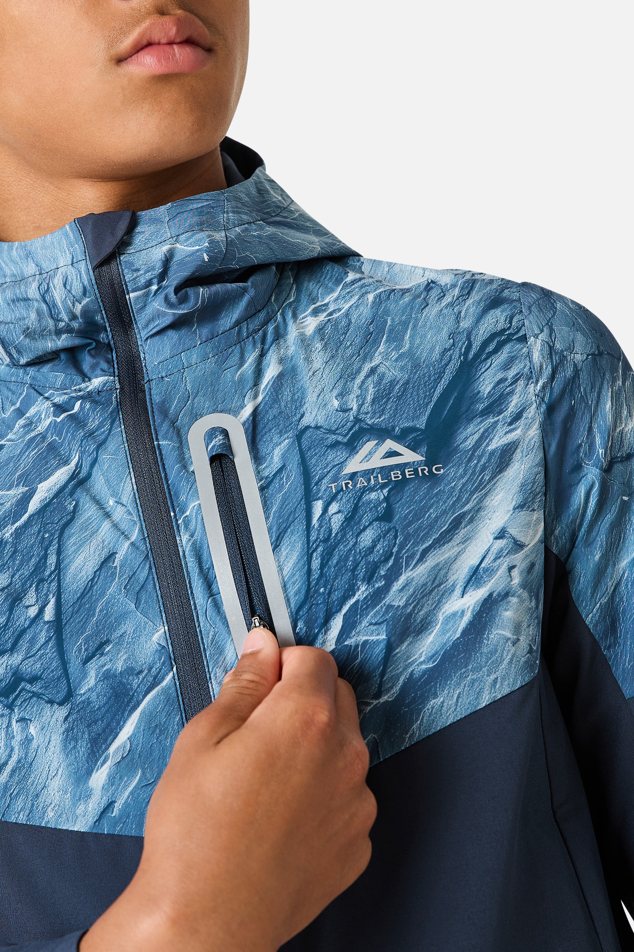 Boys Slate Tracksuit - Storm Blue/Washed Indigo