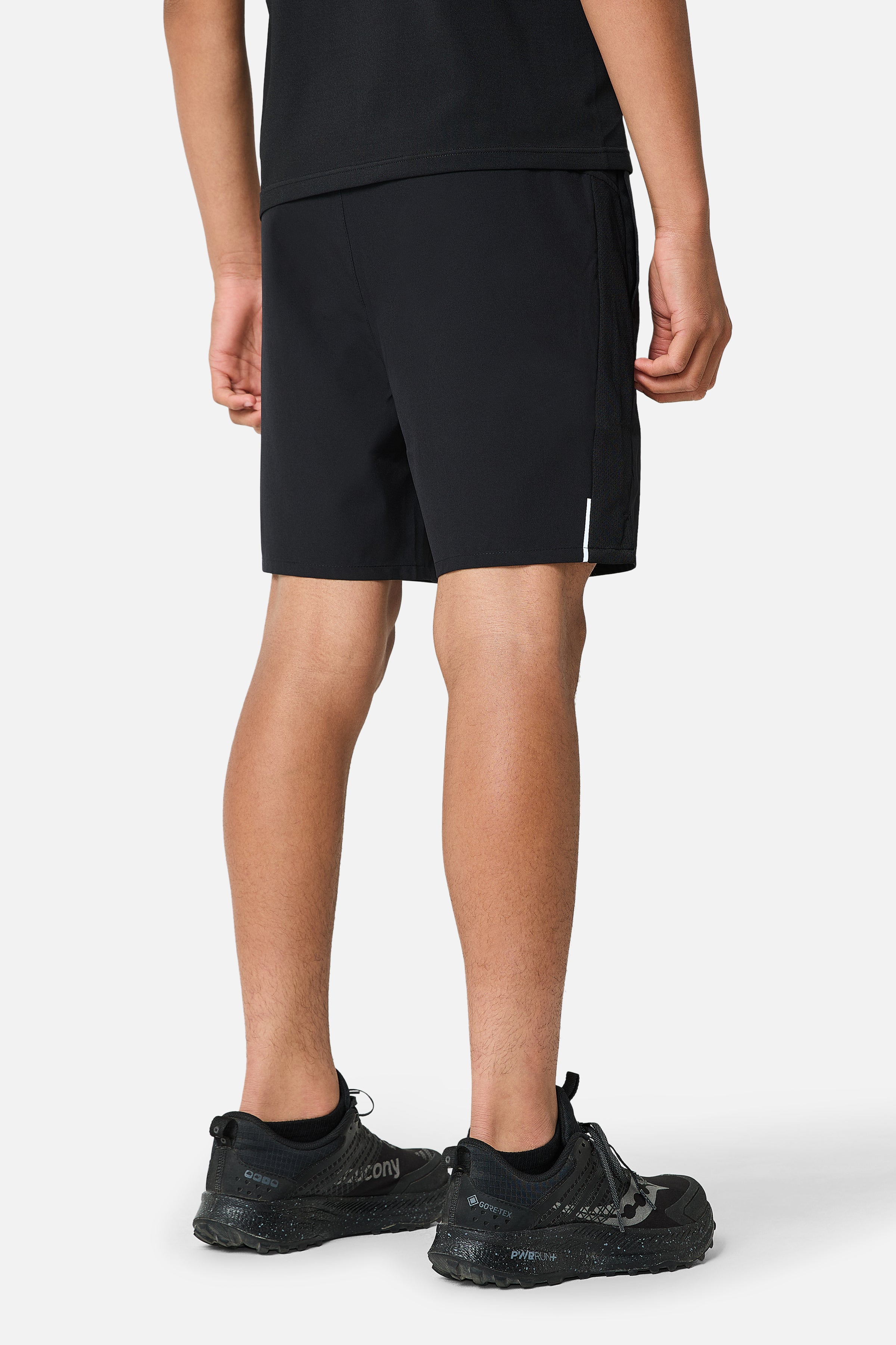 Boys Aero Seamless Essentials Twinset - Black/Graphite Grey