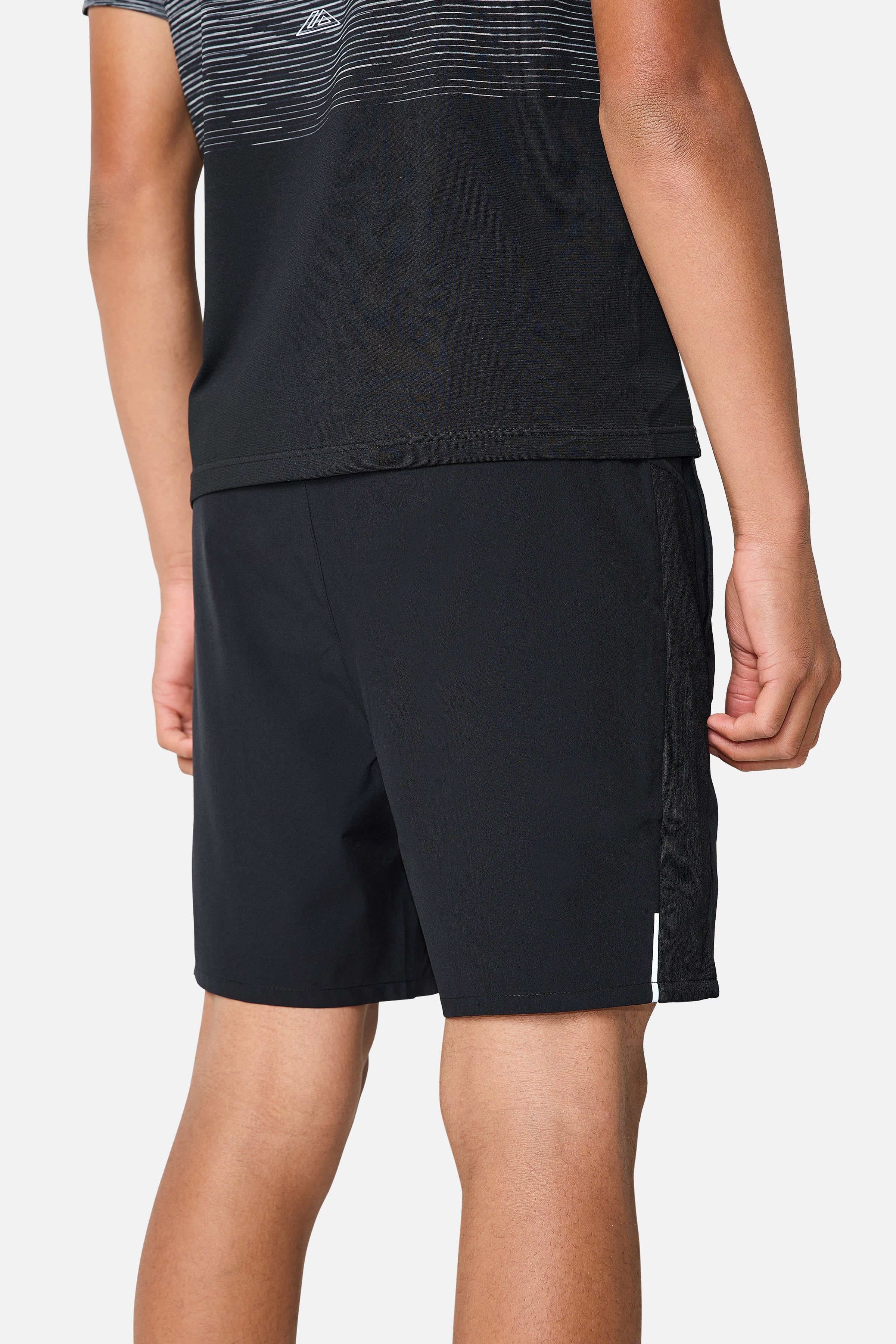 Boys Aero Seamless Essentials Twinset - Black/Graphite Grey