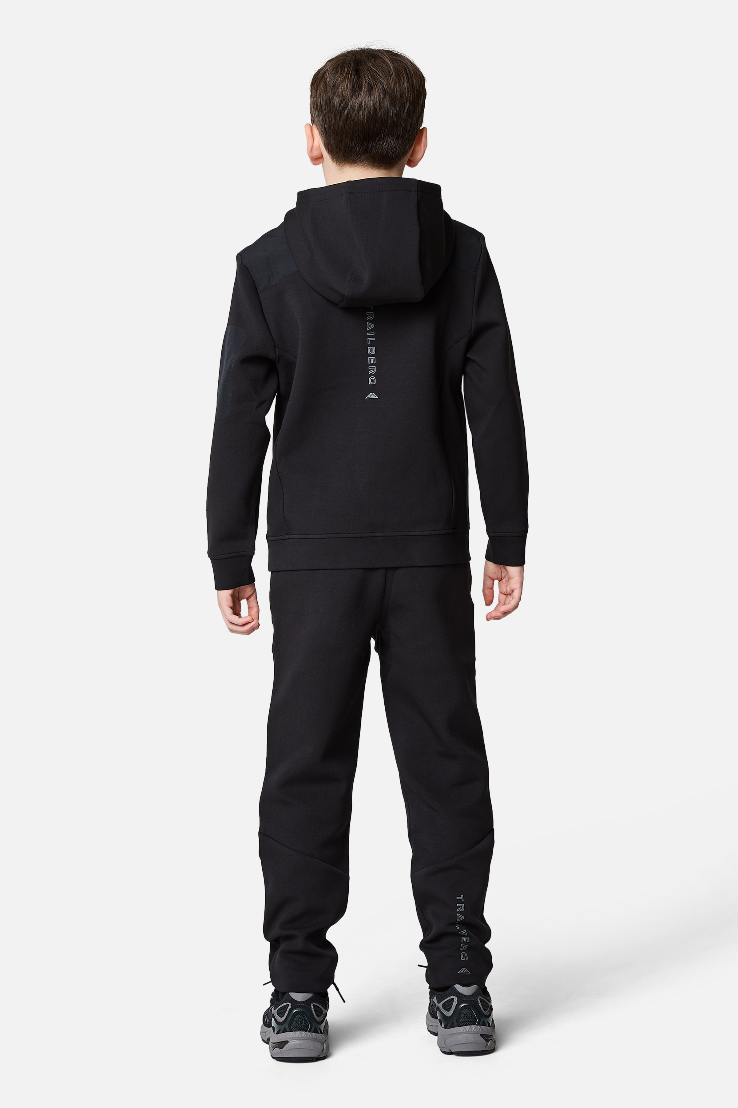 Boys Ignite Fleece Hood - Black