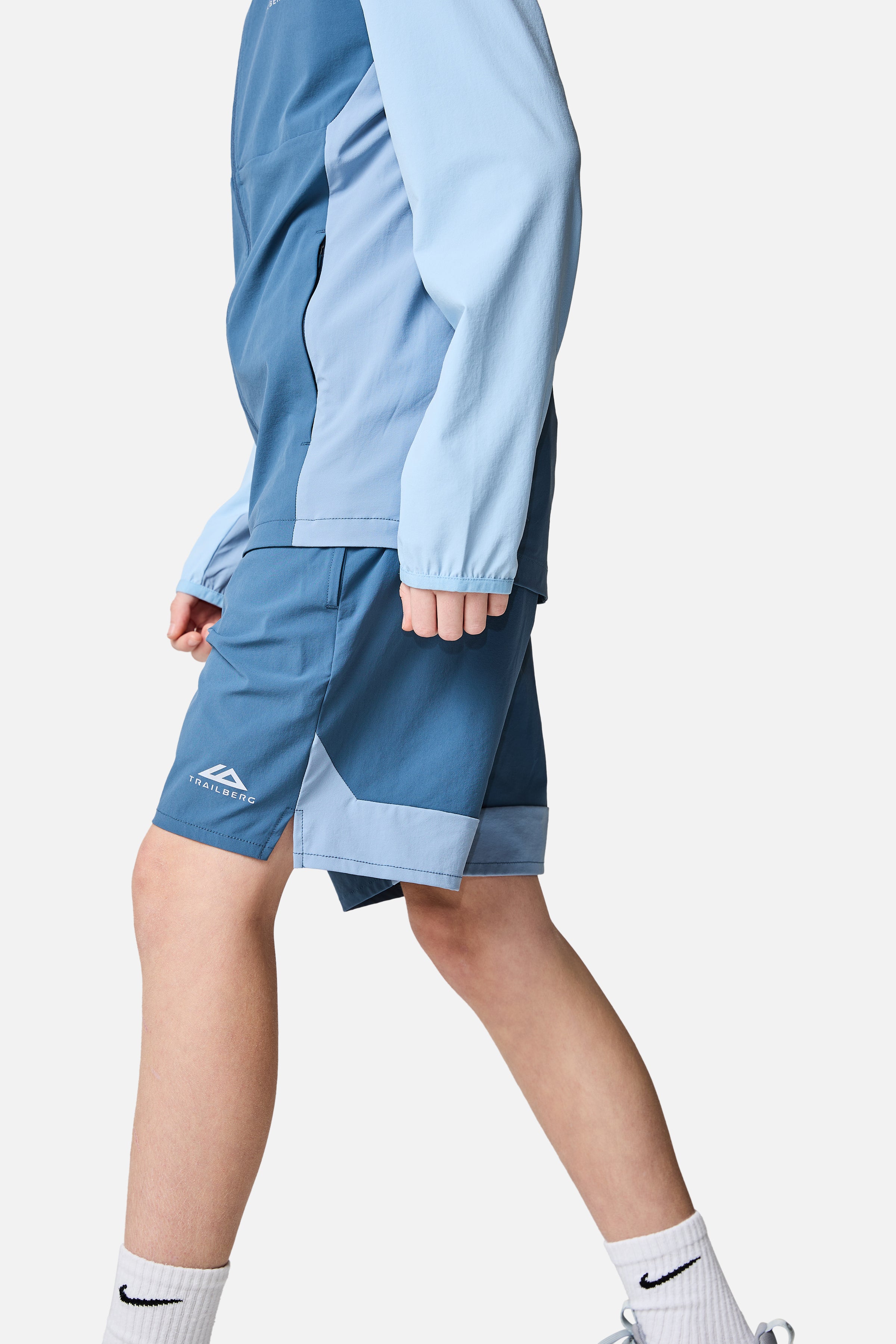 Boys Triathlon 3.0 Short - Breeze/Washed Indigo